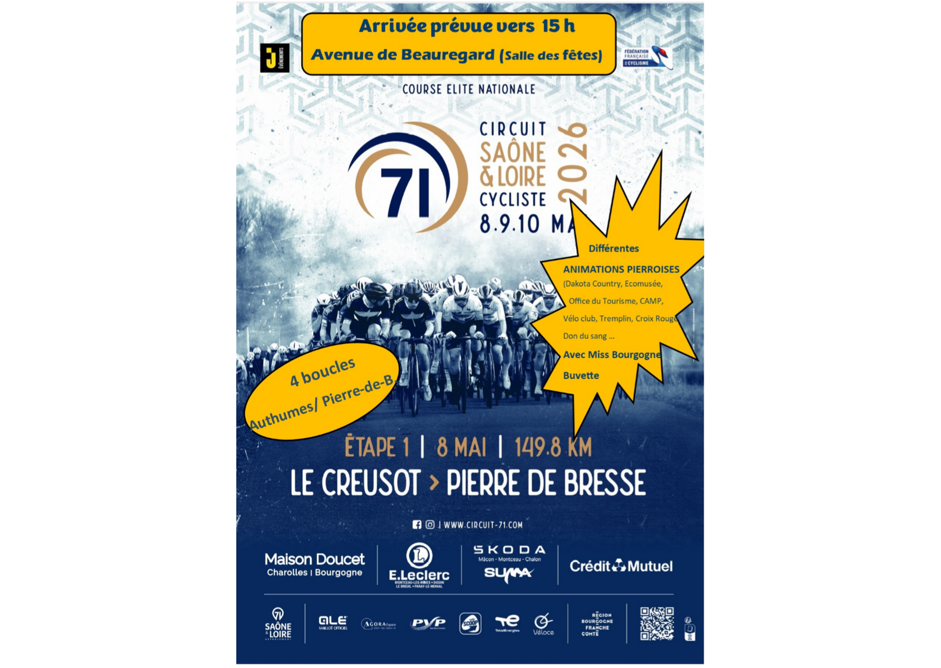 Course cycliste Circuit de Saône et Loire