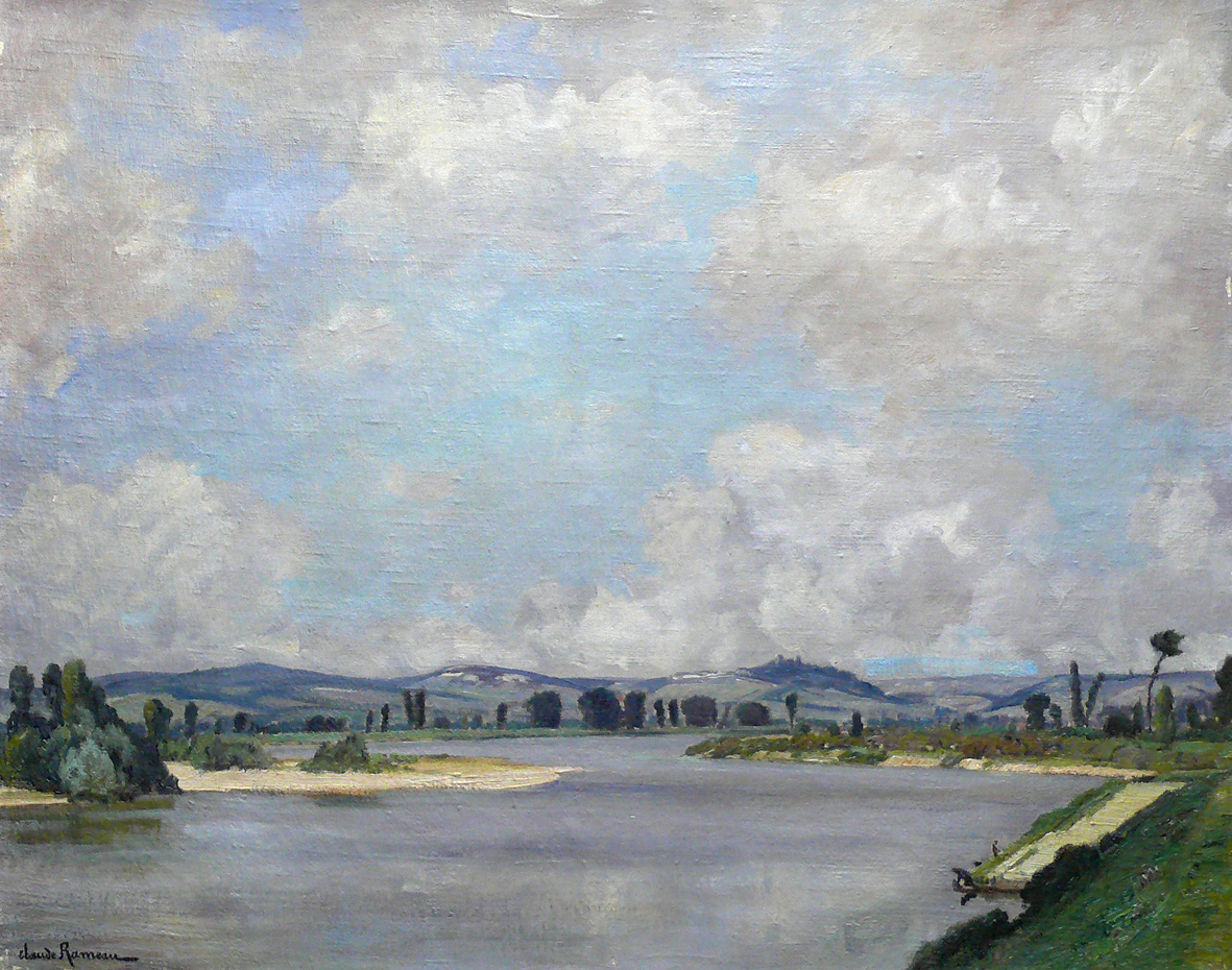 Claude RAMEAU La Loire à Sancerre MUSEE DE COSNE COP 977