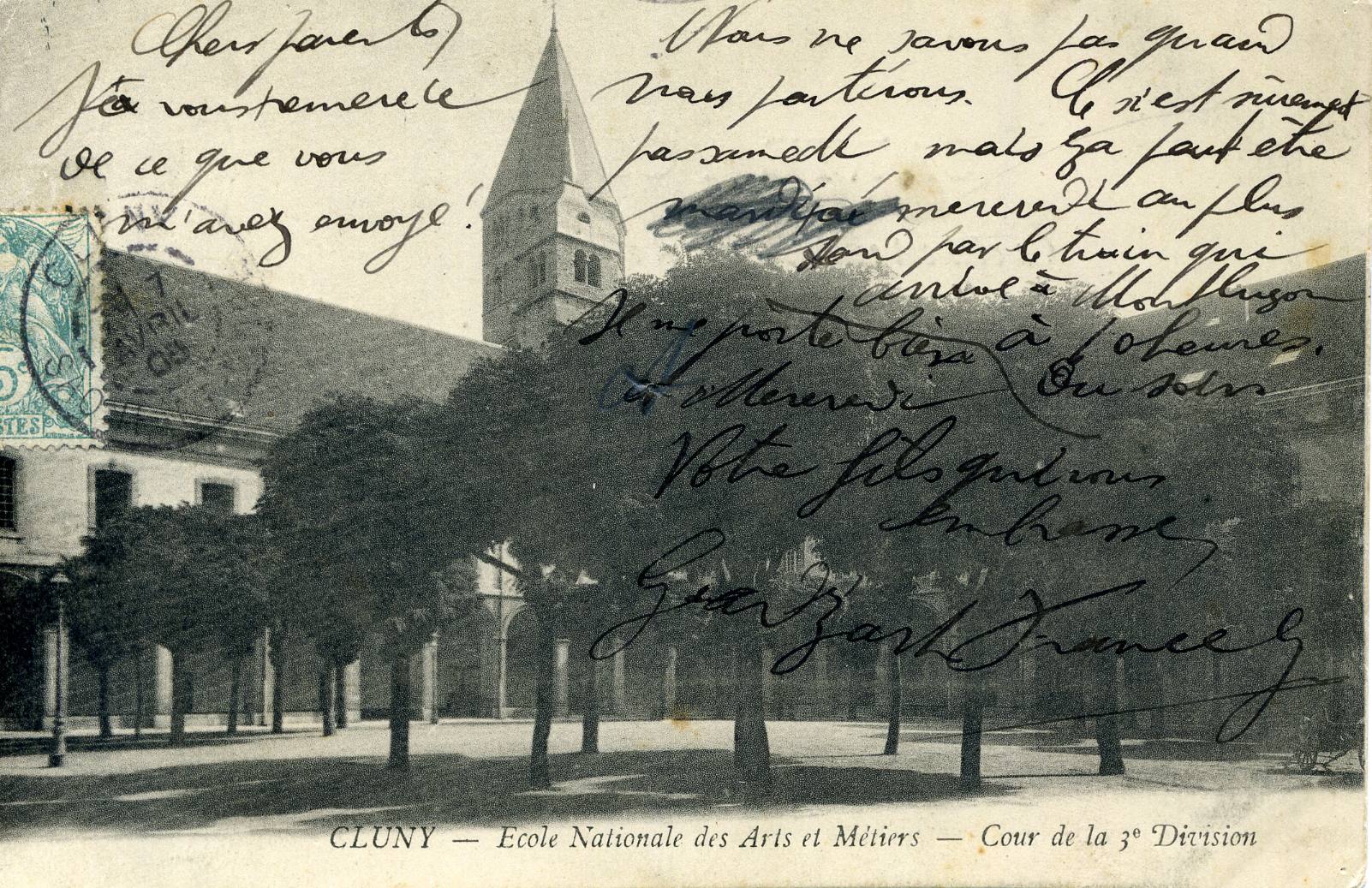 L’école d’Arts et Métiers et l’abbaye de Cluny voyagent