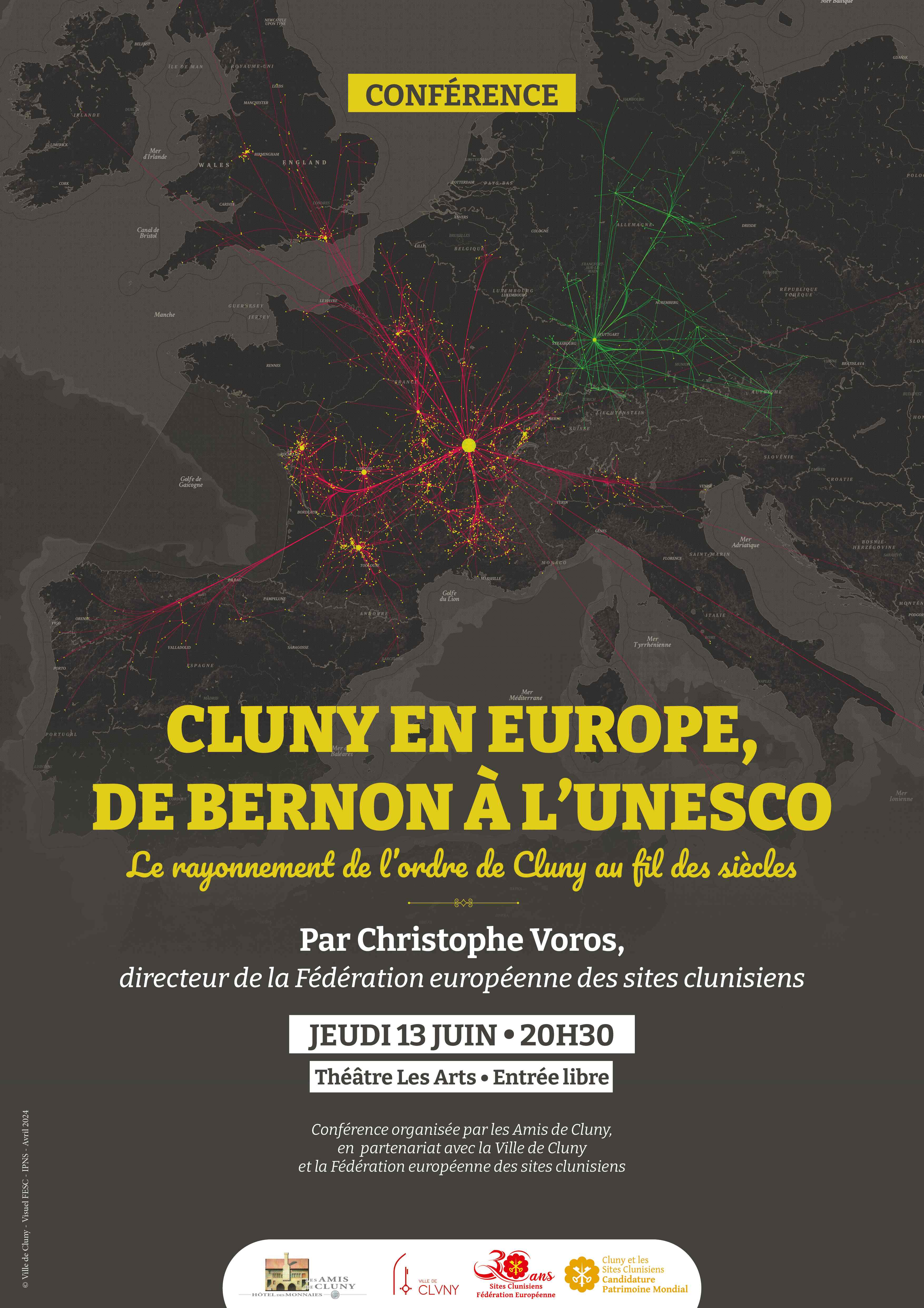 Cluny en Europe, de Bernon à l'UNESCO