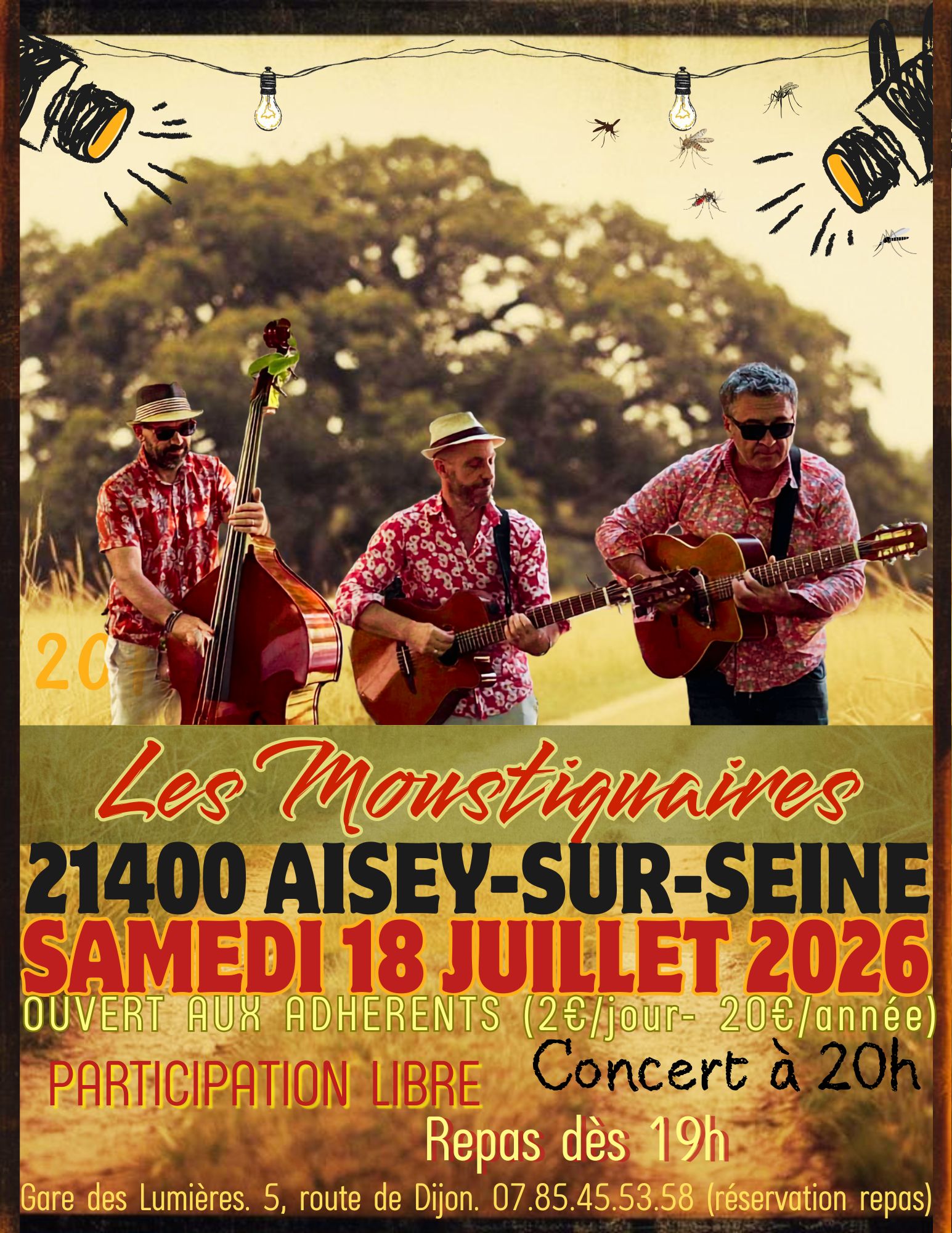Concert Les Moustiquaires