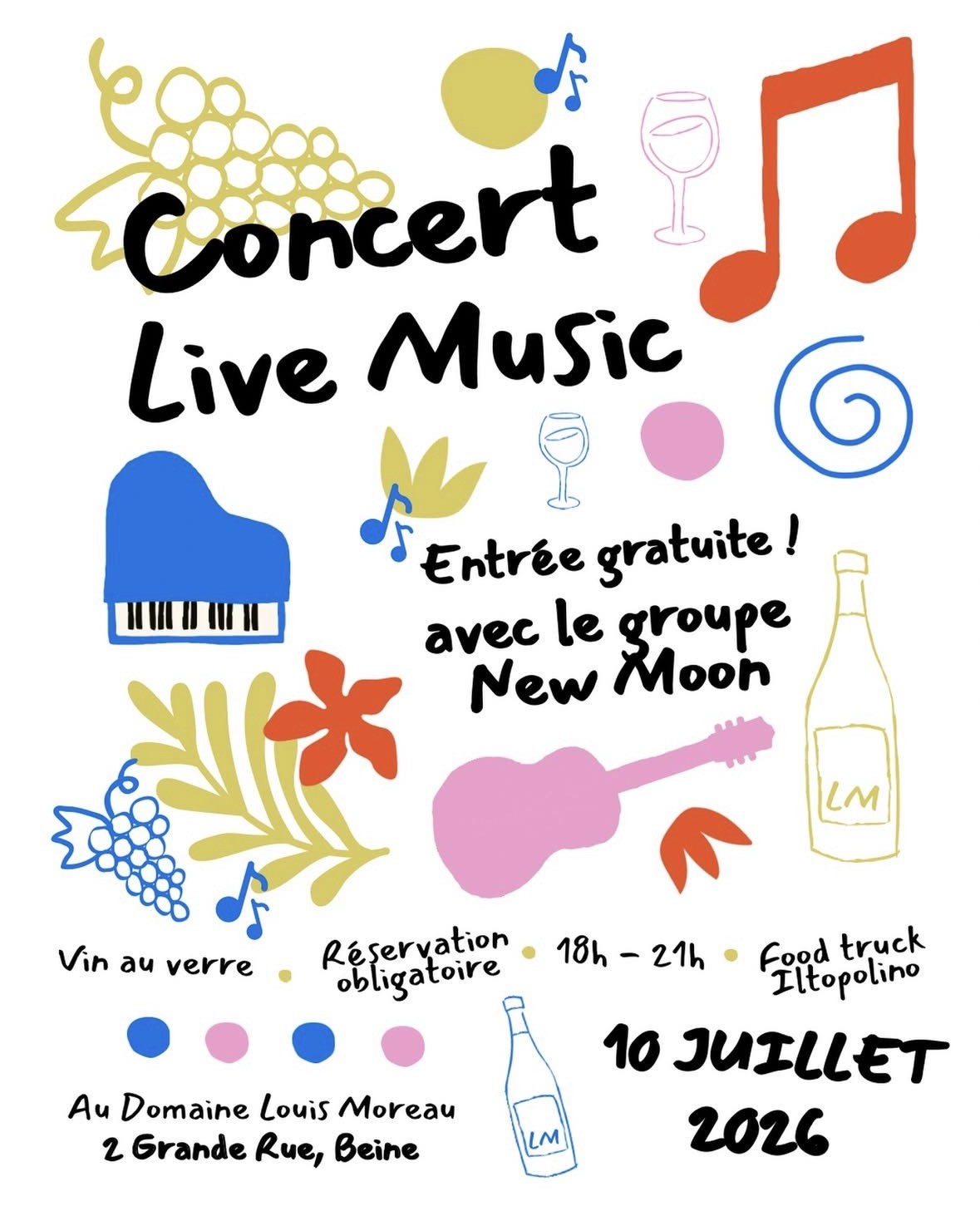 Concert Live Music au Domaine