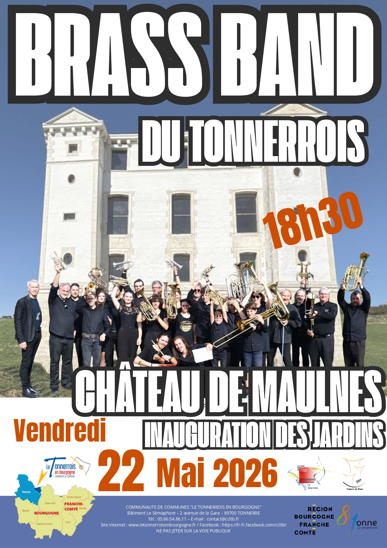 Concert du Brass Band du Tonnerrois