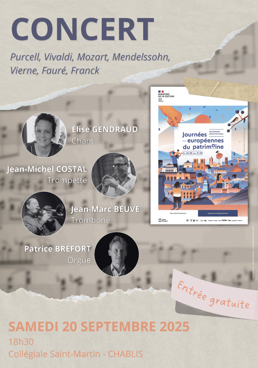 Concert Chablis 20 septembre