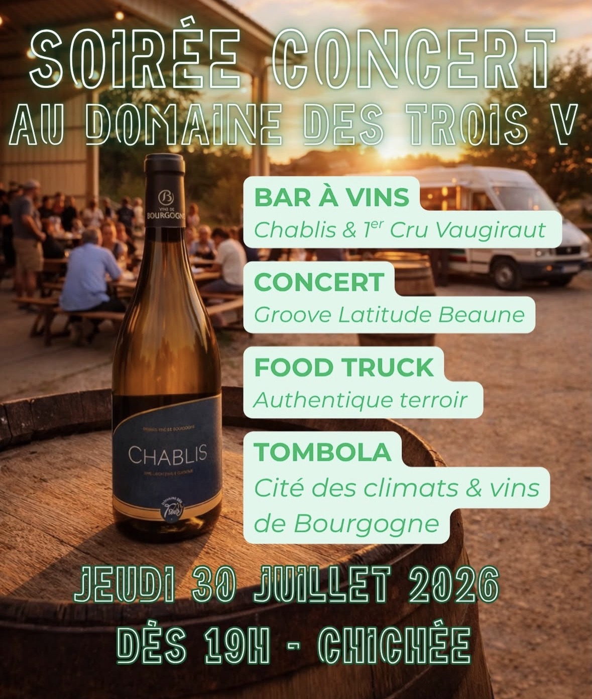 Groove Latitude au Domaine des Trois V