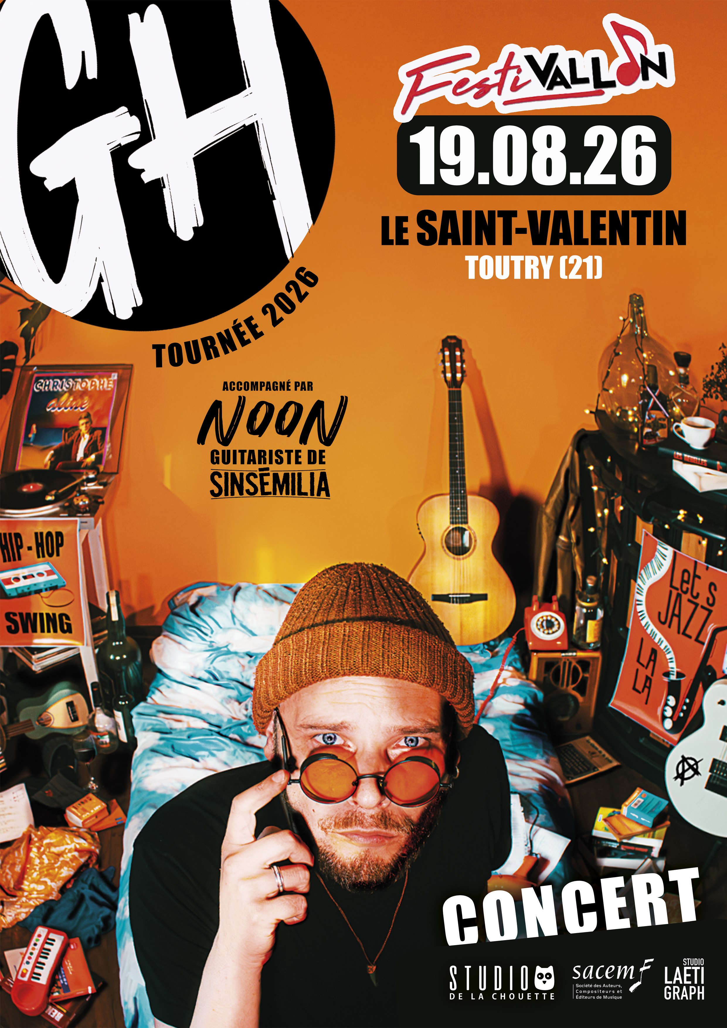 CONCERT FESTIVALLON : GH AU SAINT VALENTIN