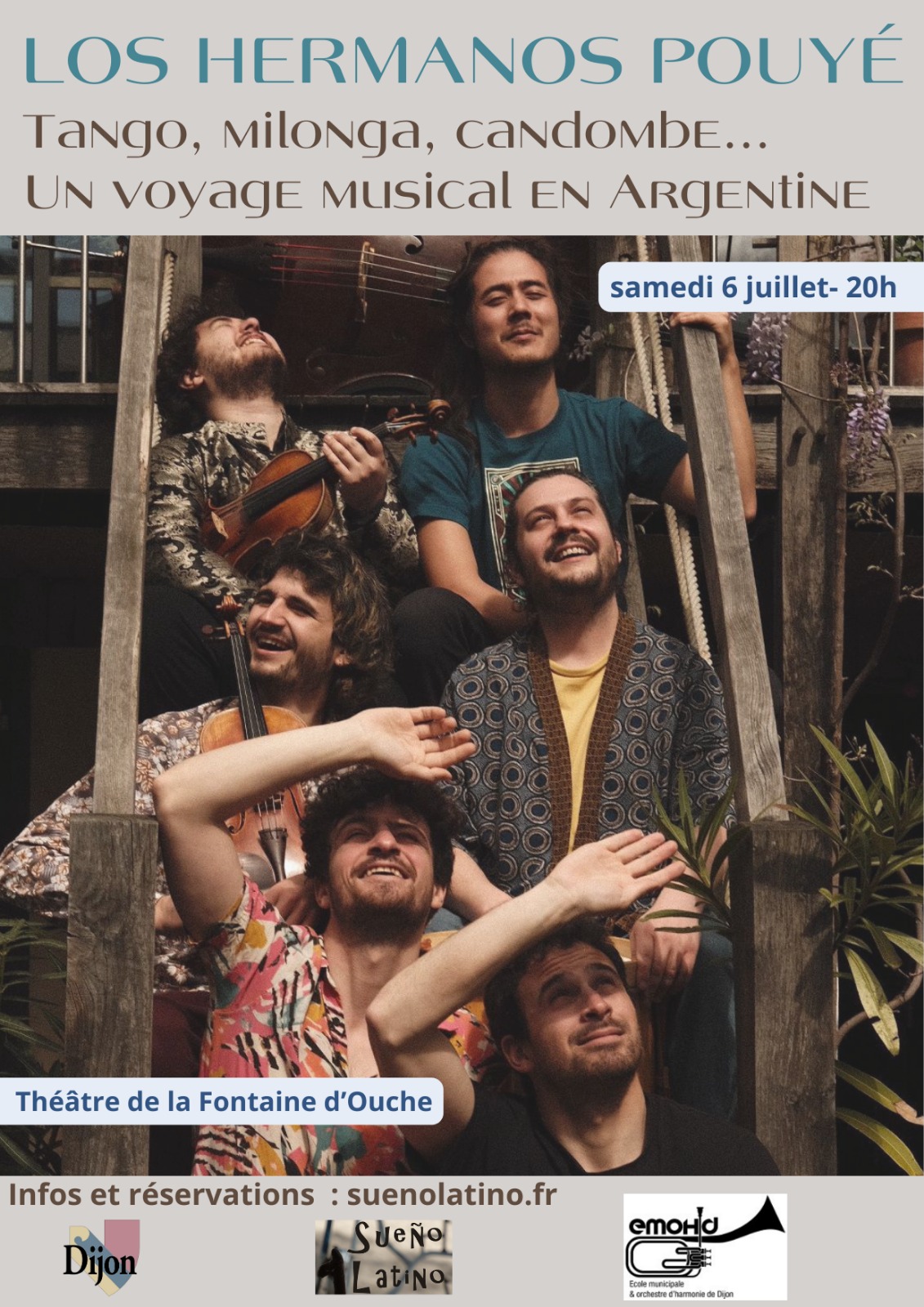 Concert Hermanos Pouye Juillet