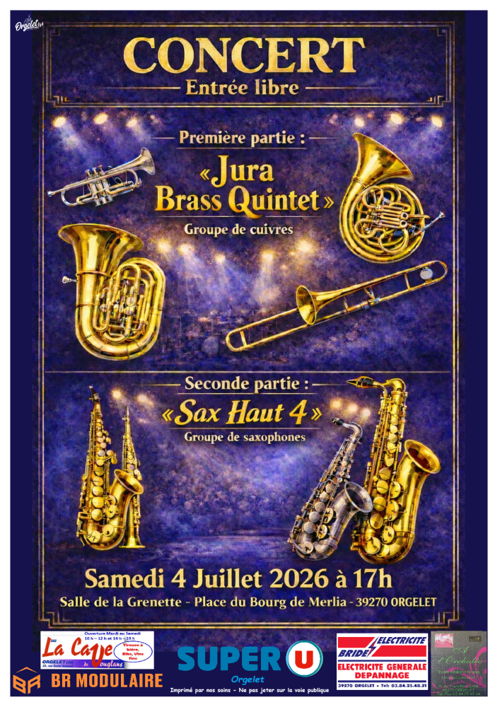 Concert de musique instrumentale