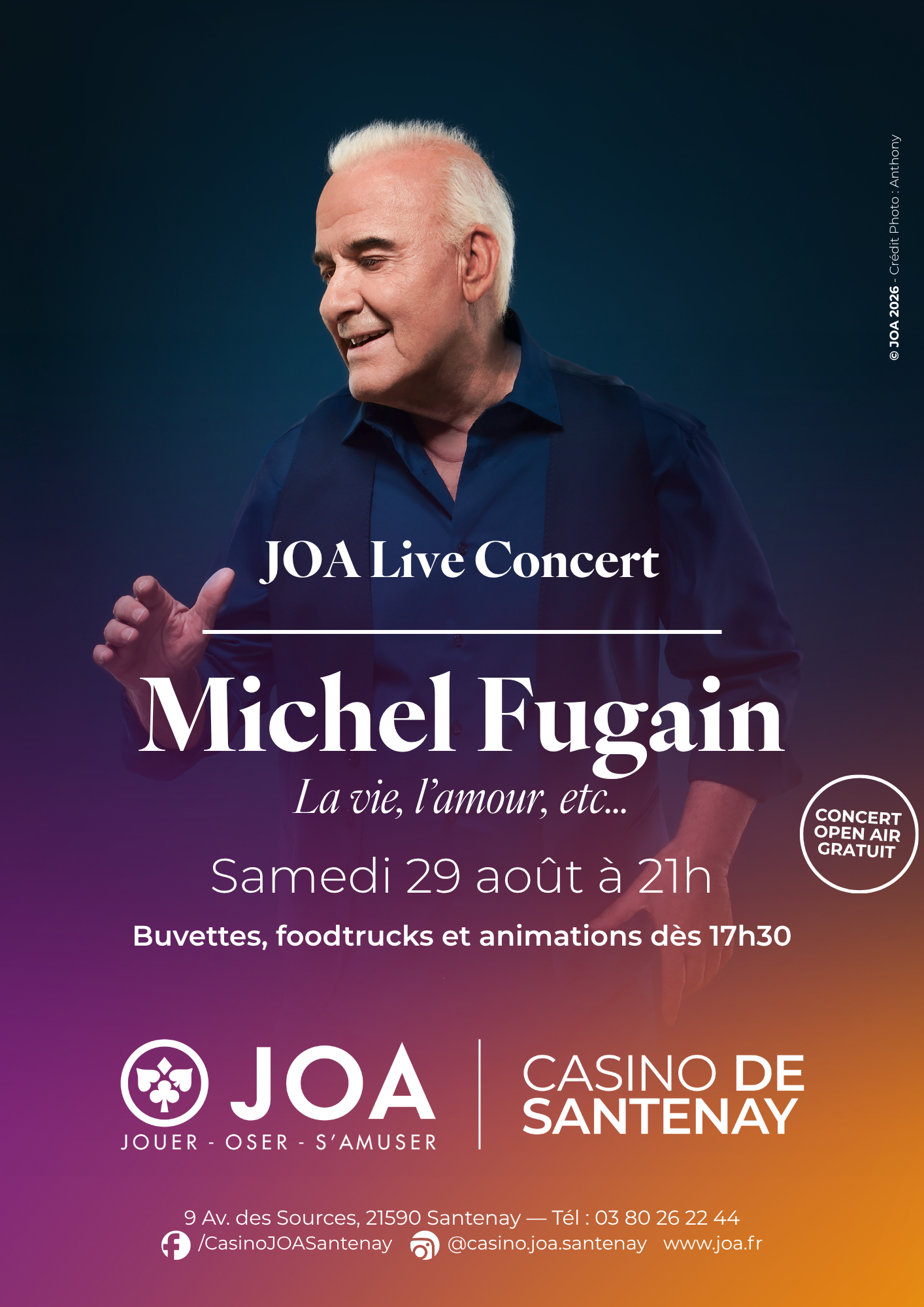 Concert Michel Fugain