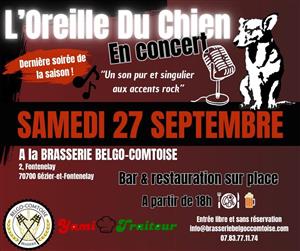 Concert avec l'Oreille du Chien