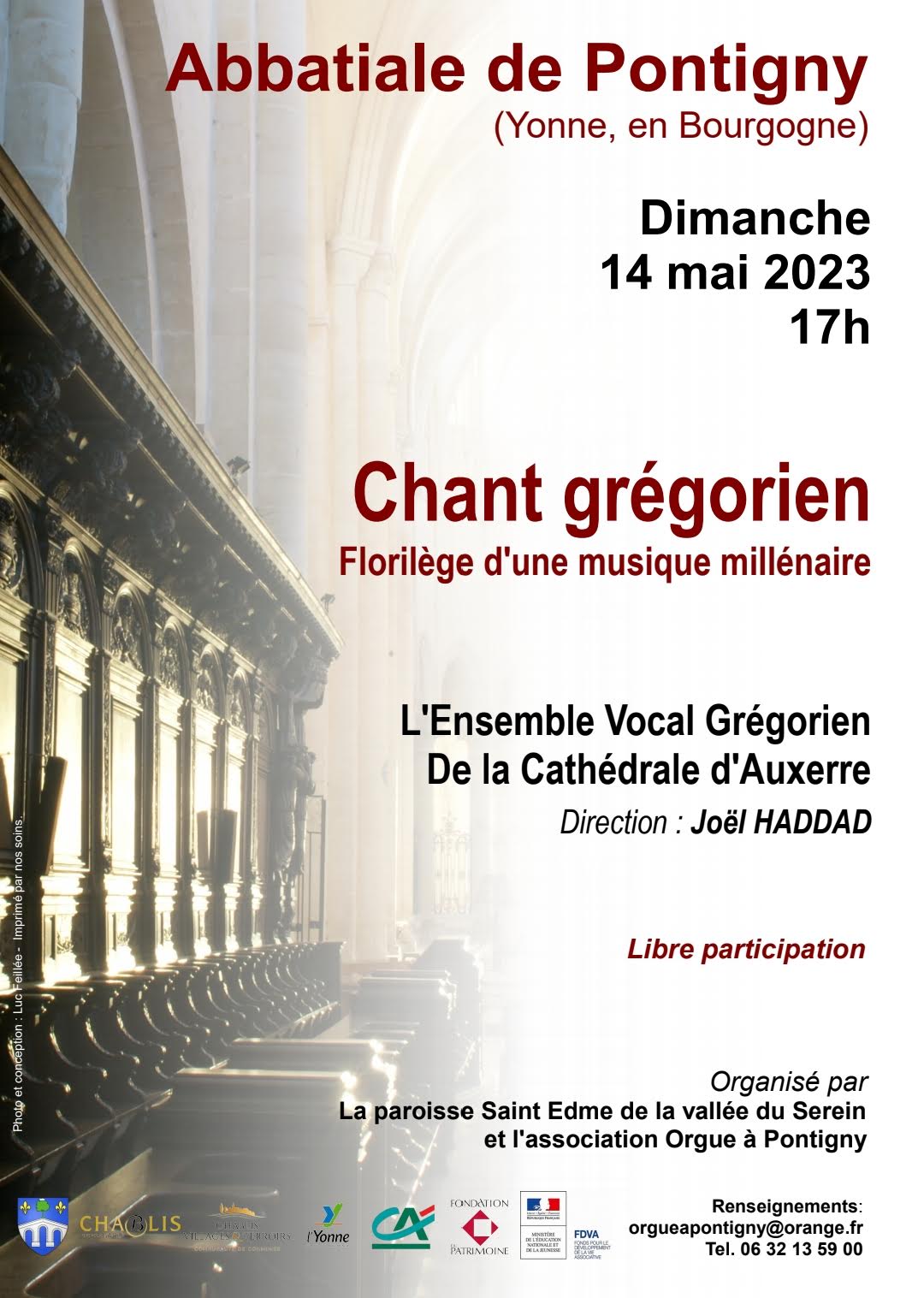 Concert Pontigny 14 mai