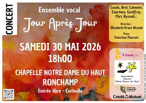 Concert à la Chapelle de Ronchamp