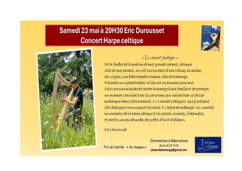 Concert poétique Harle Celtique