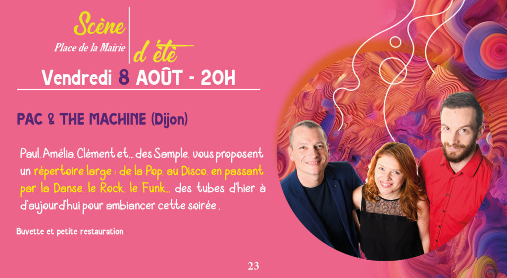 Concert de Pac & The Machine