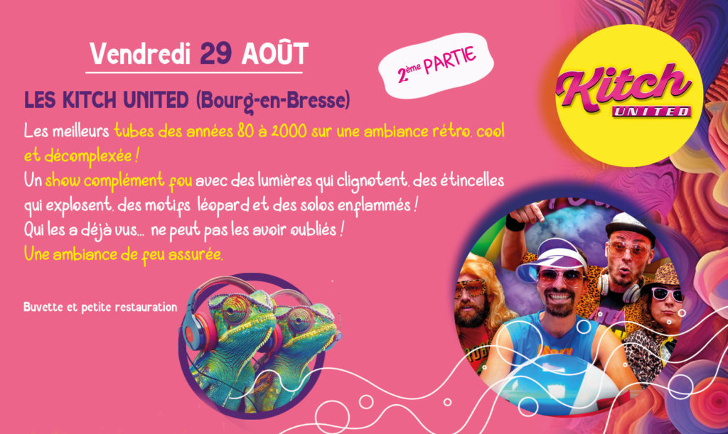 Concert de Tribute Bande Skorpions & Les Kitch United