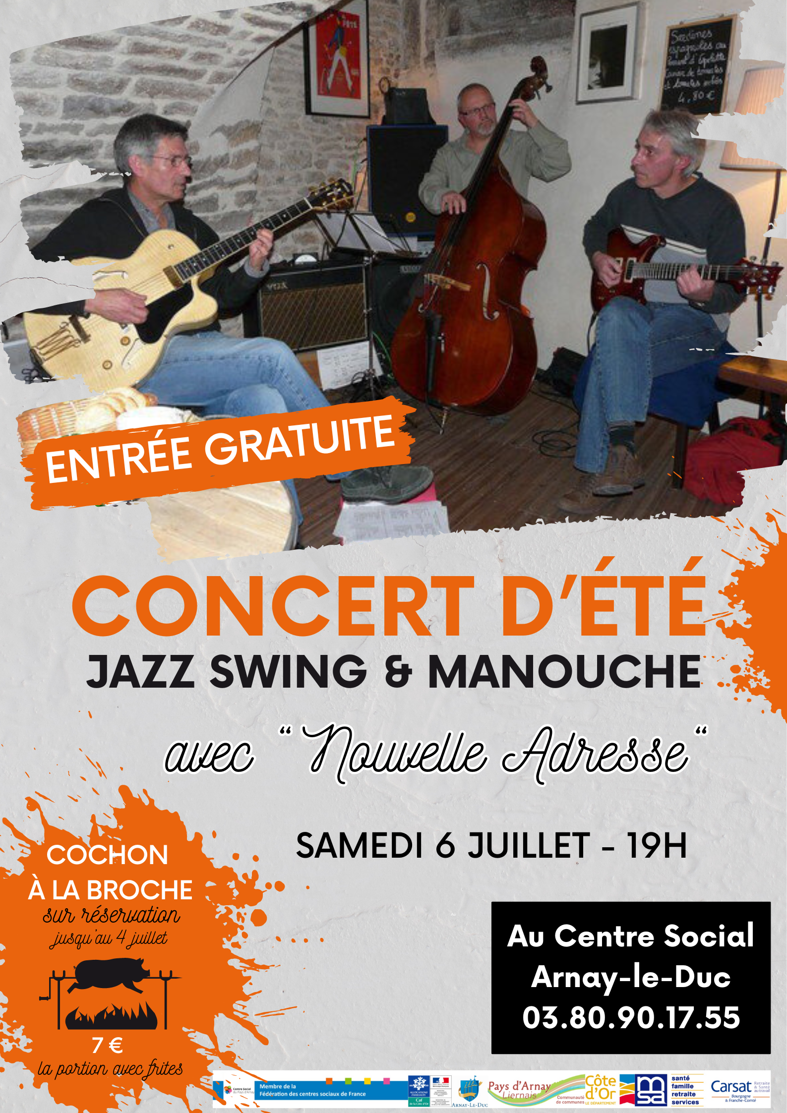 Concert d'été Jazz Manouche