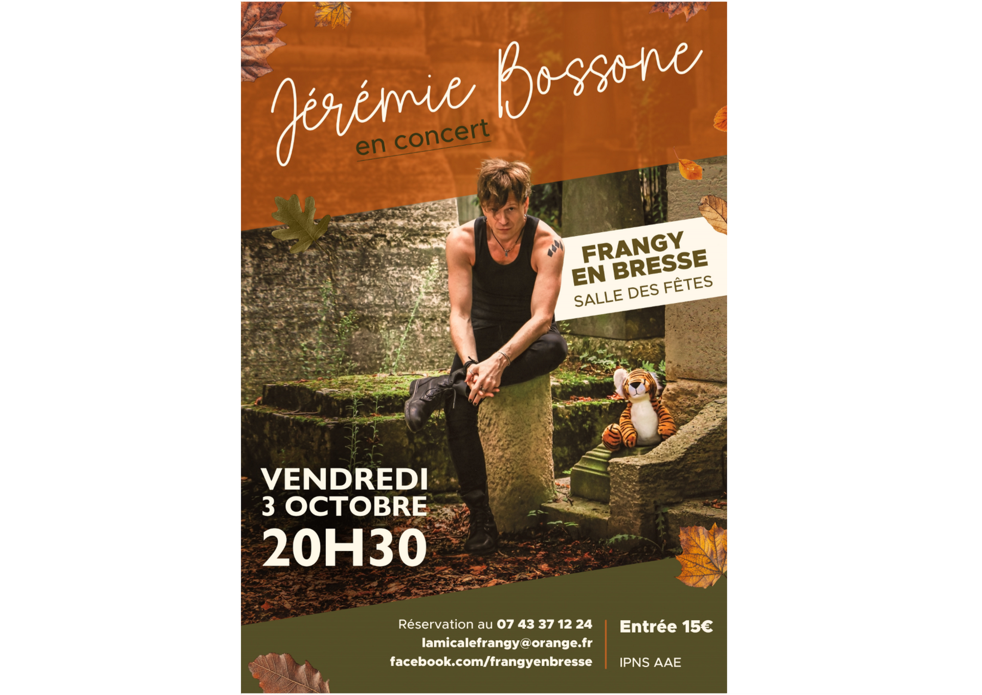 Jérémie Bossone en Concert