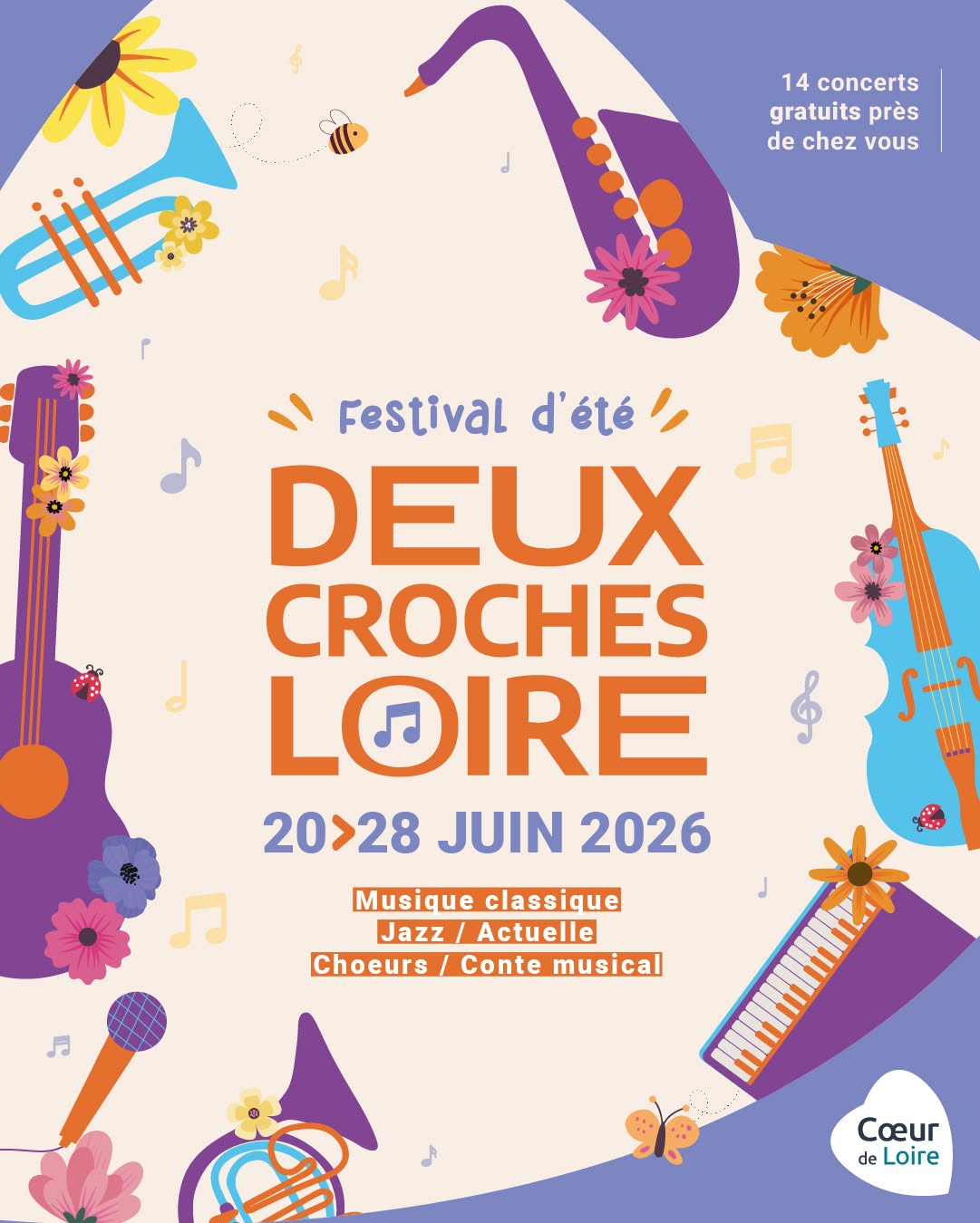 Festival d'été Deux Croches Loire