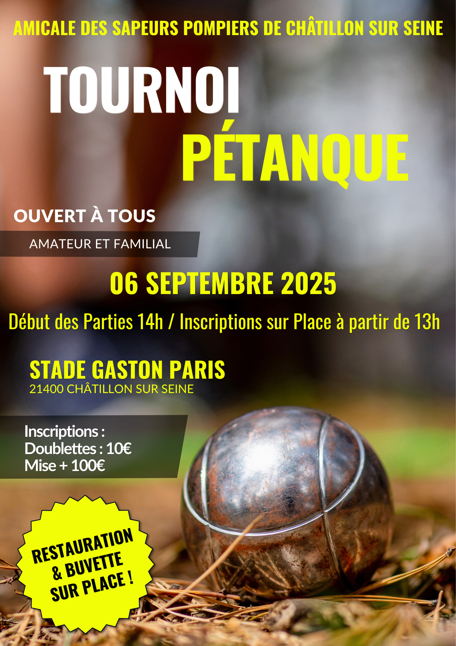 Concours Pétanque - 1
