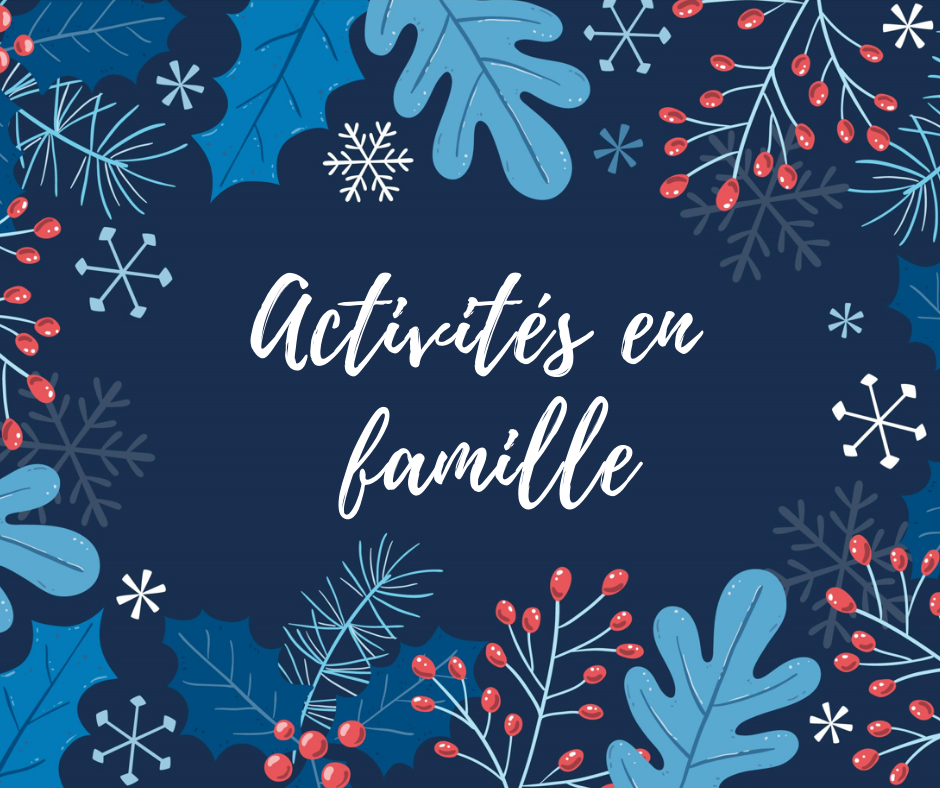 Activités en famille - Noël