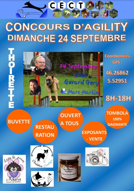Concours canin d'agility