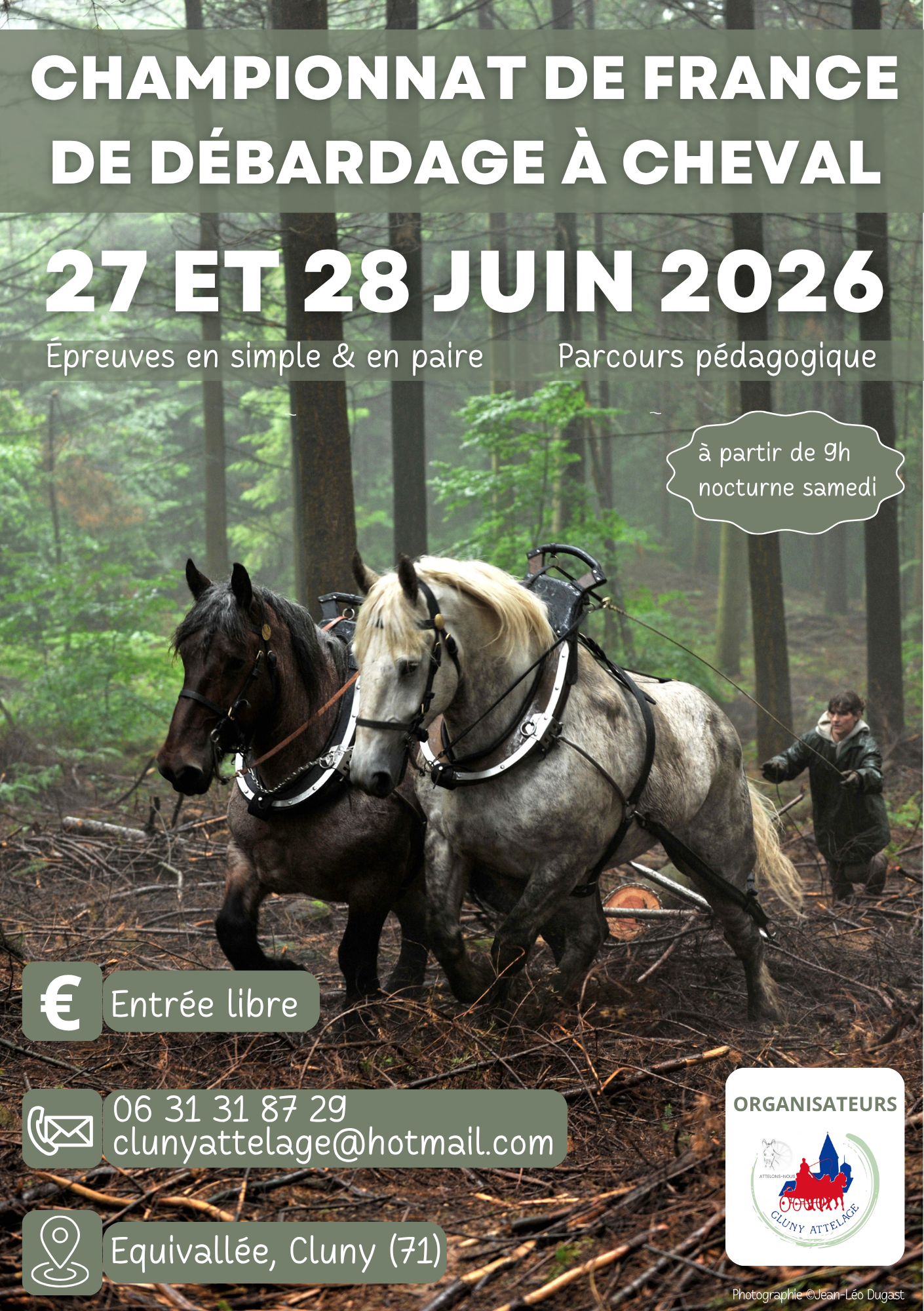 Championnat de France de débardage à cheval