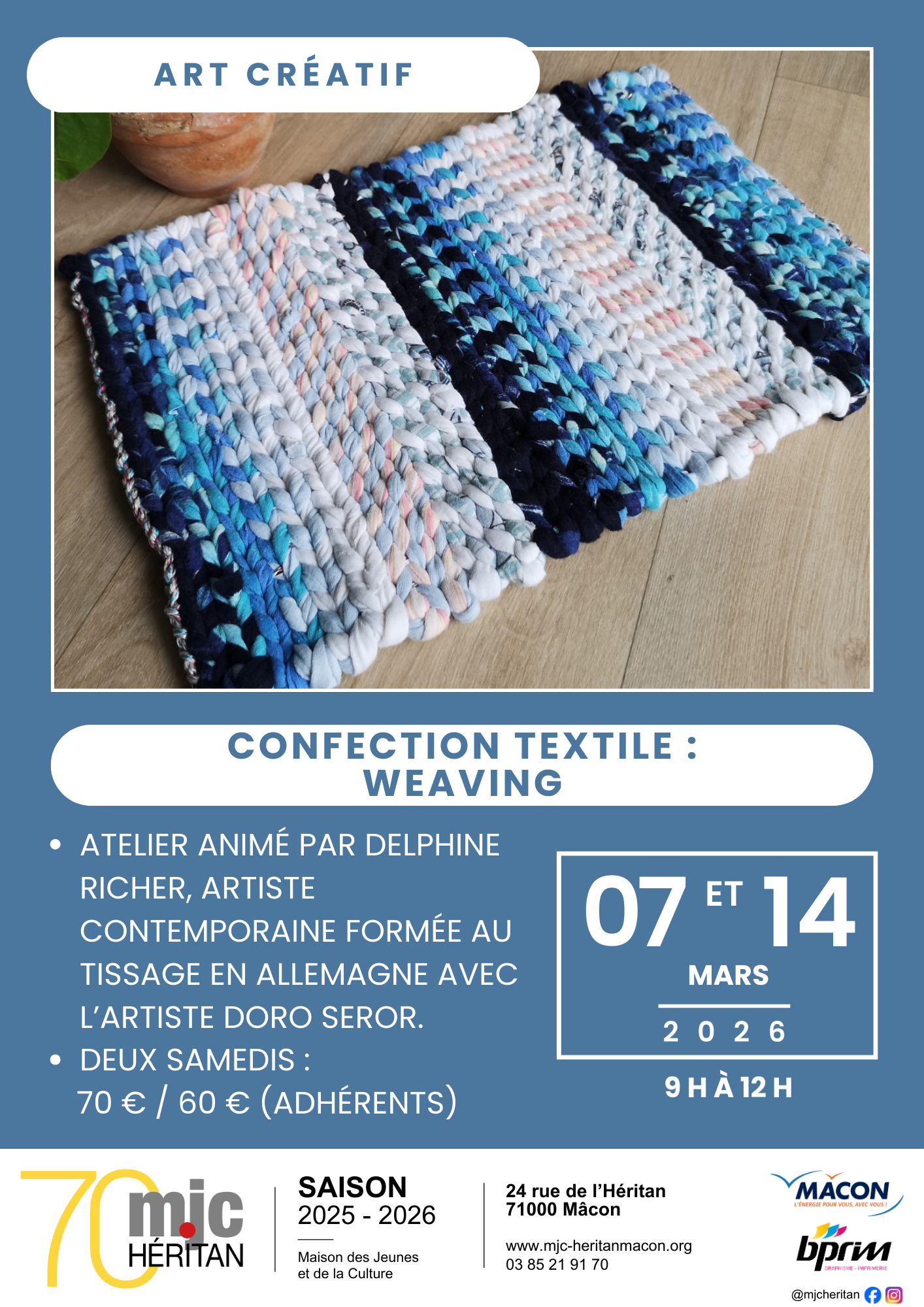 Confection textile : Weaving