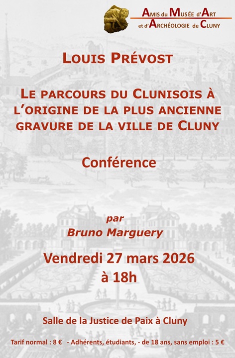 Louis Prévost, le parcours du Clunisois à l’origine de la plus ancienne gravure de la ville de Cluny