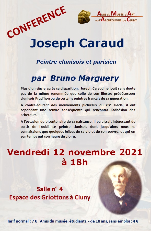Conférence Joseph Caraud 12 novembre 2021 visuel