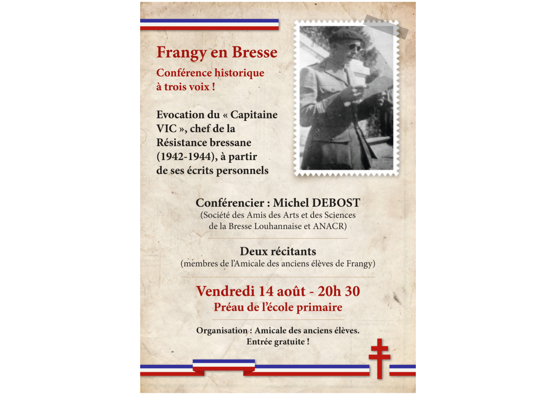 Conférence Historique à trois voix