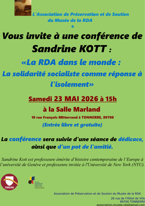 Conférence de Sandrine Kott