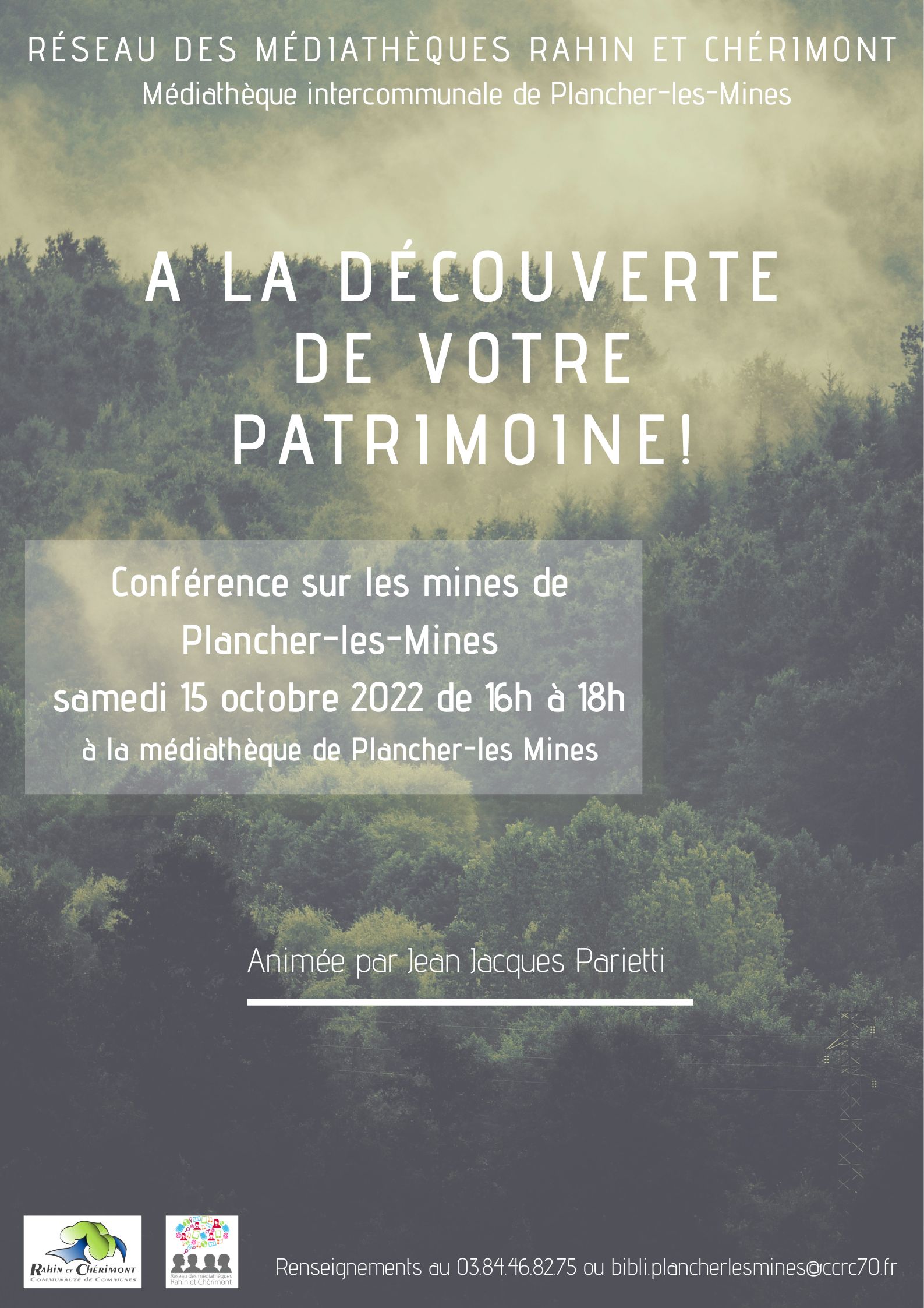 Conférence "Les mines de Plancher-les-Mines"