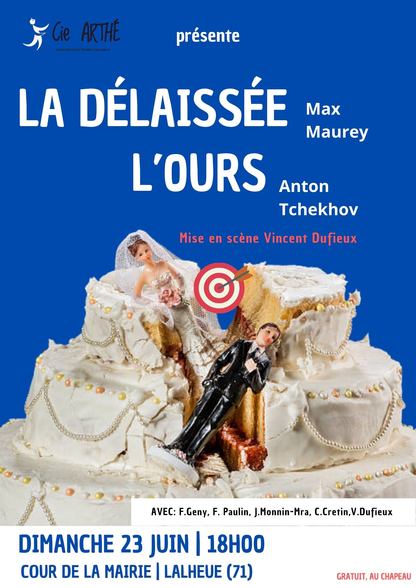 AFFICHE L'OURS LA DÉLAISSÉE