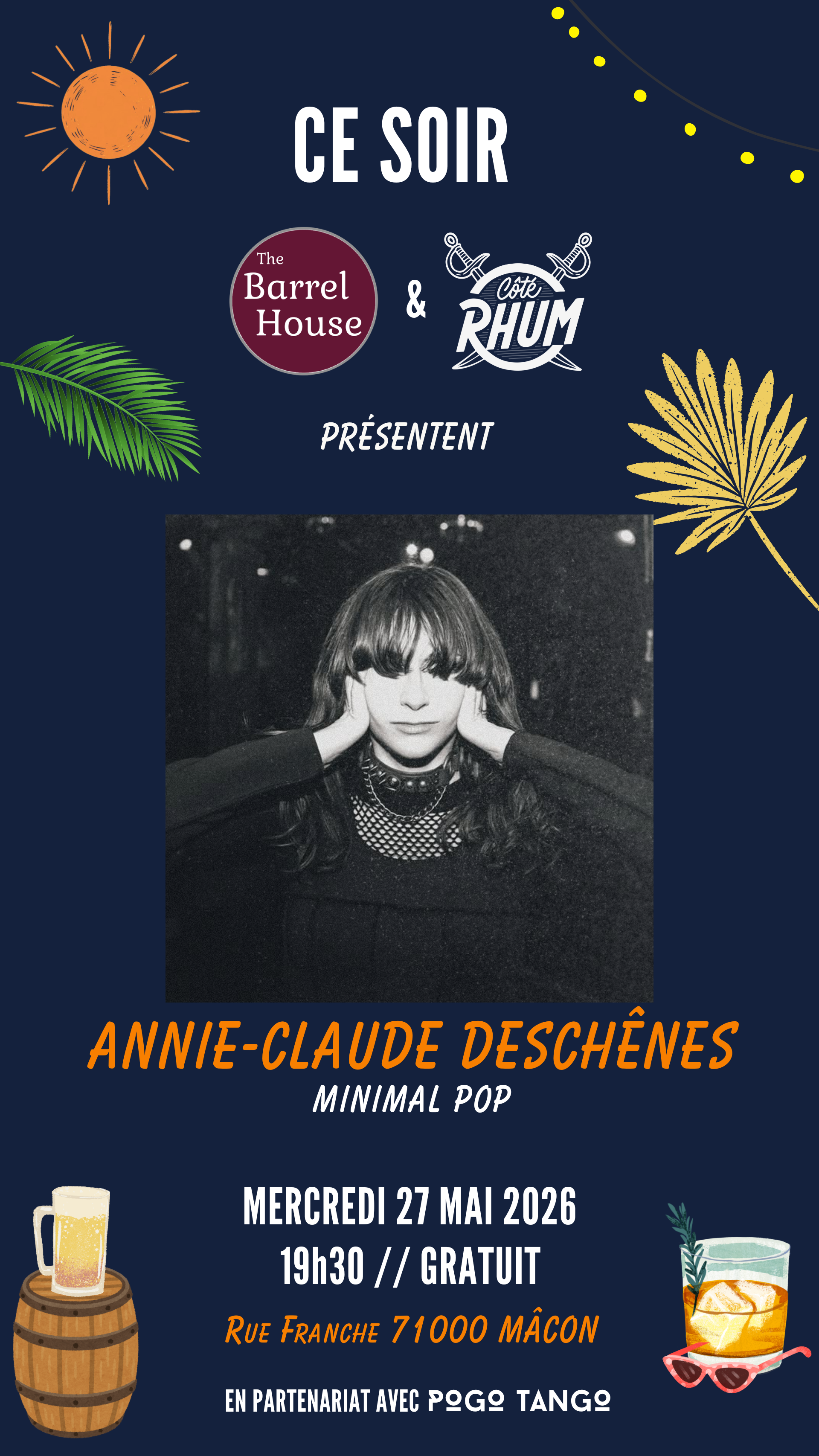 Concert Annie-Claude Deschênes, Minimal Pop