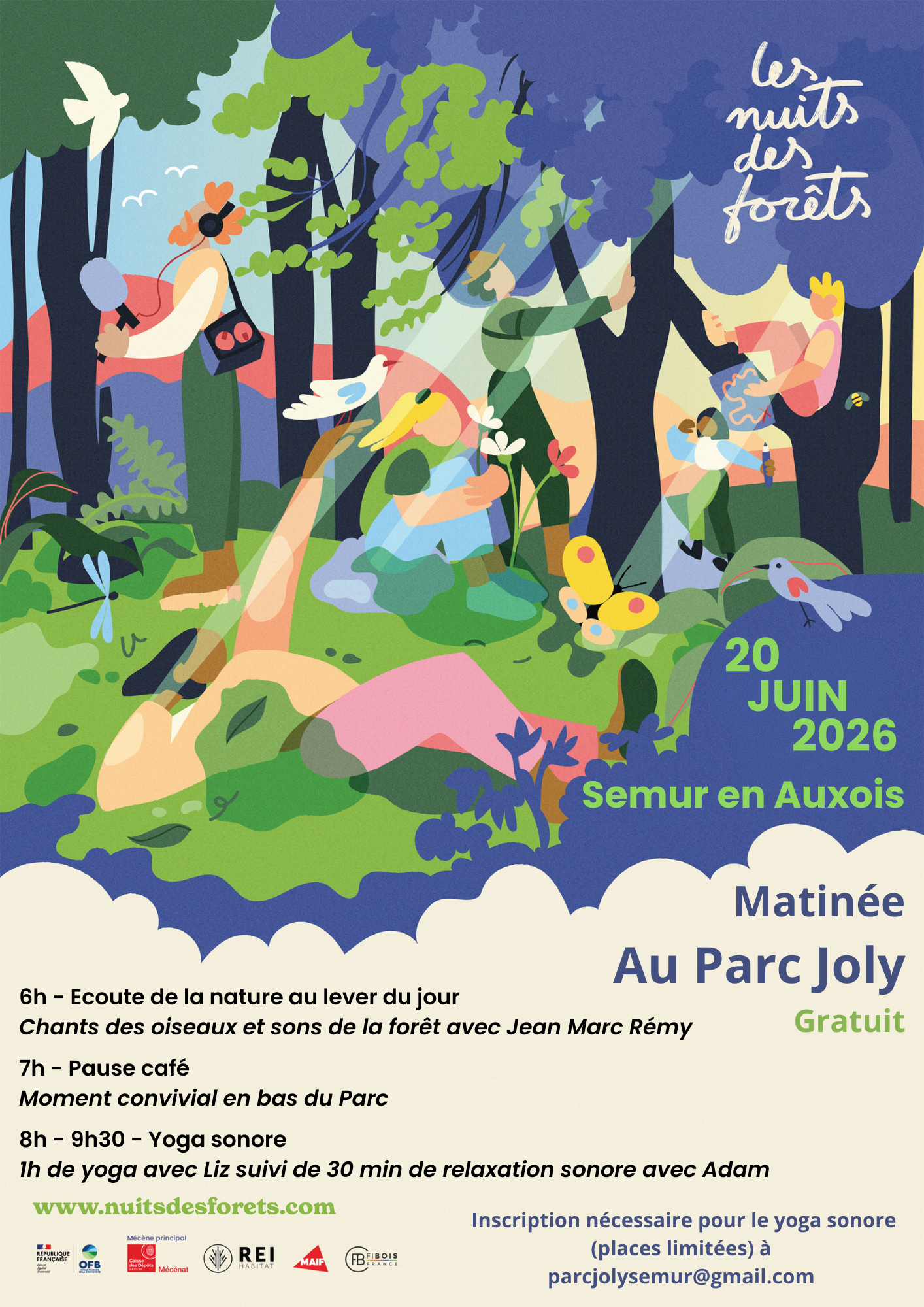 Nuit des forêts au parc Joly