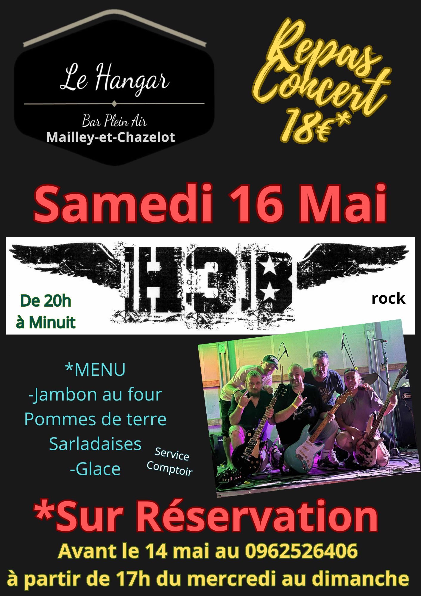 Repas Concert