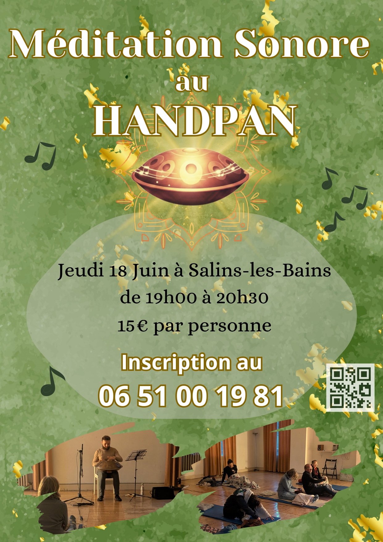 Méditation guidée au Handpan