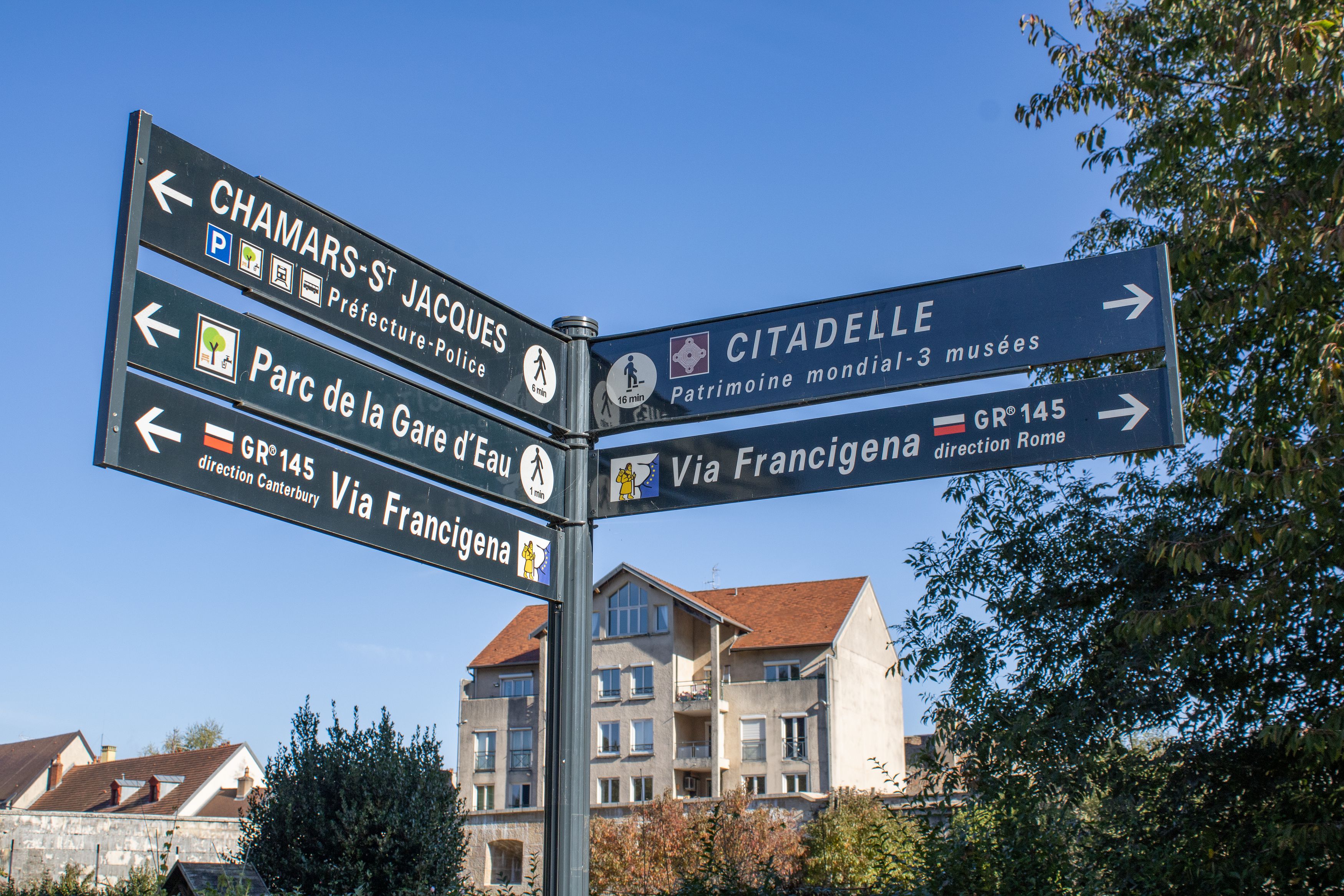 La Via Francigena en Bourgogne-Franche-Comté