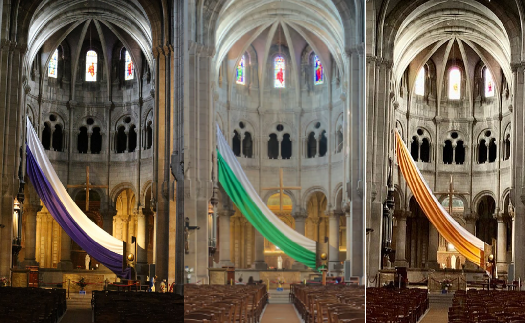 Visitez l'église Saint-Pierre de Mâcon, guidé par un fidèle via les objets, couleurs et lieux liturgiques
