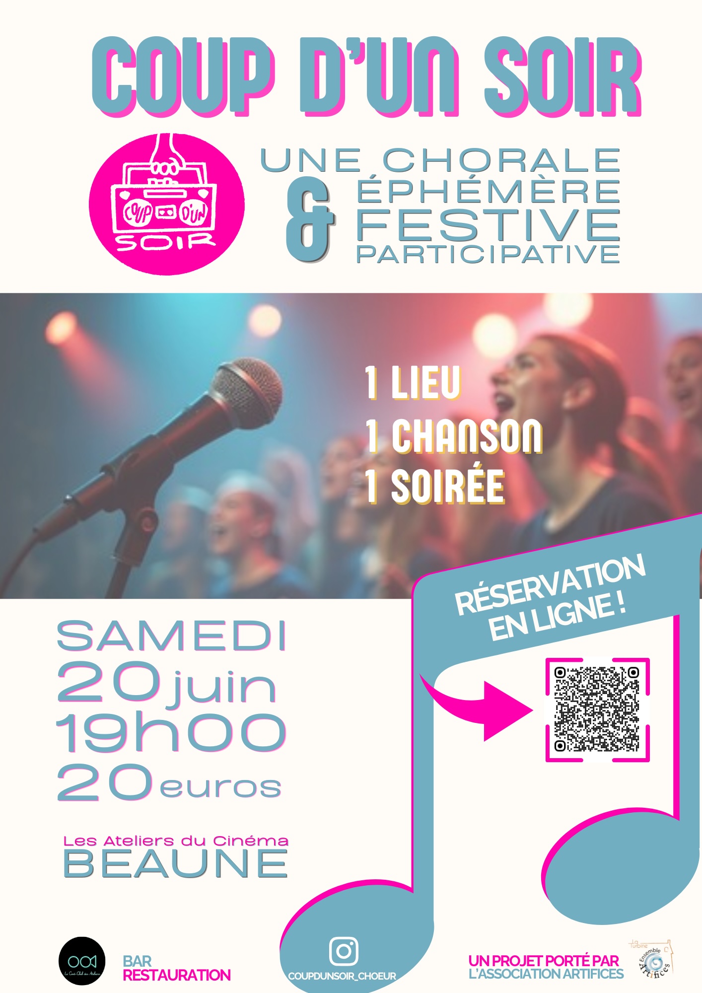 Coup d'un soir - Chorale participative