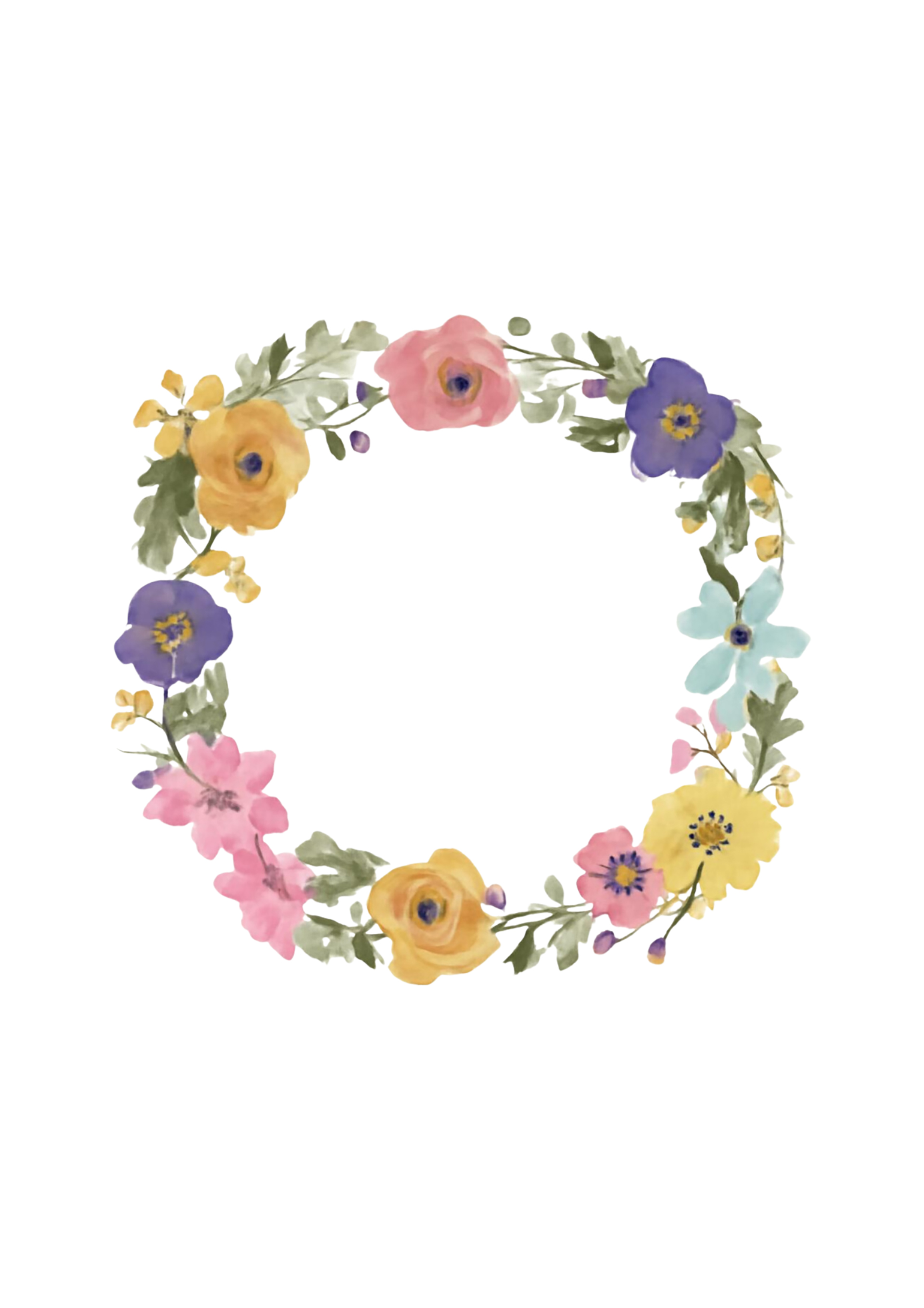 Atelier créatif en famille : couronne de fleurs