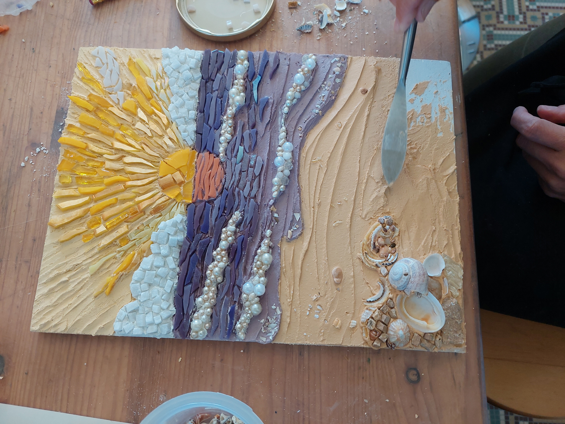 Stage mosaïque d'été