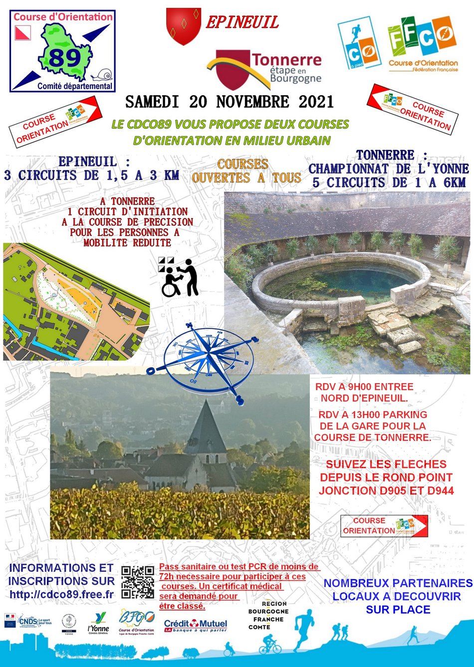Course Orientation Epineuil Tonnerre 20 nov