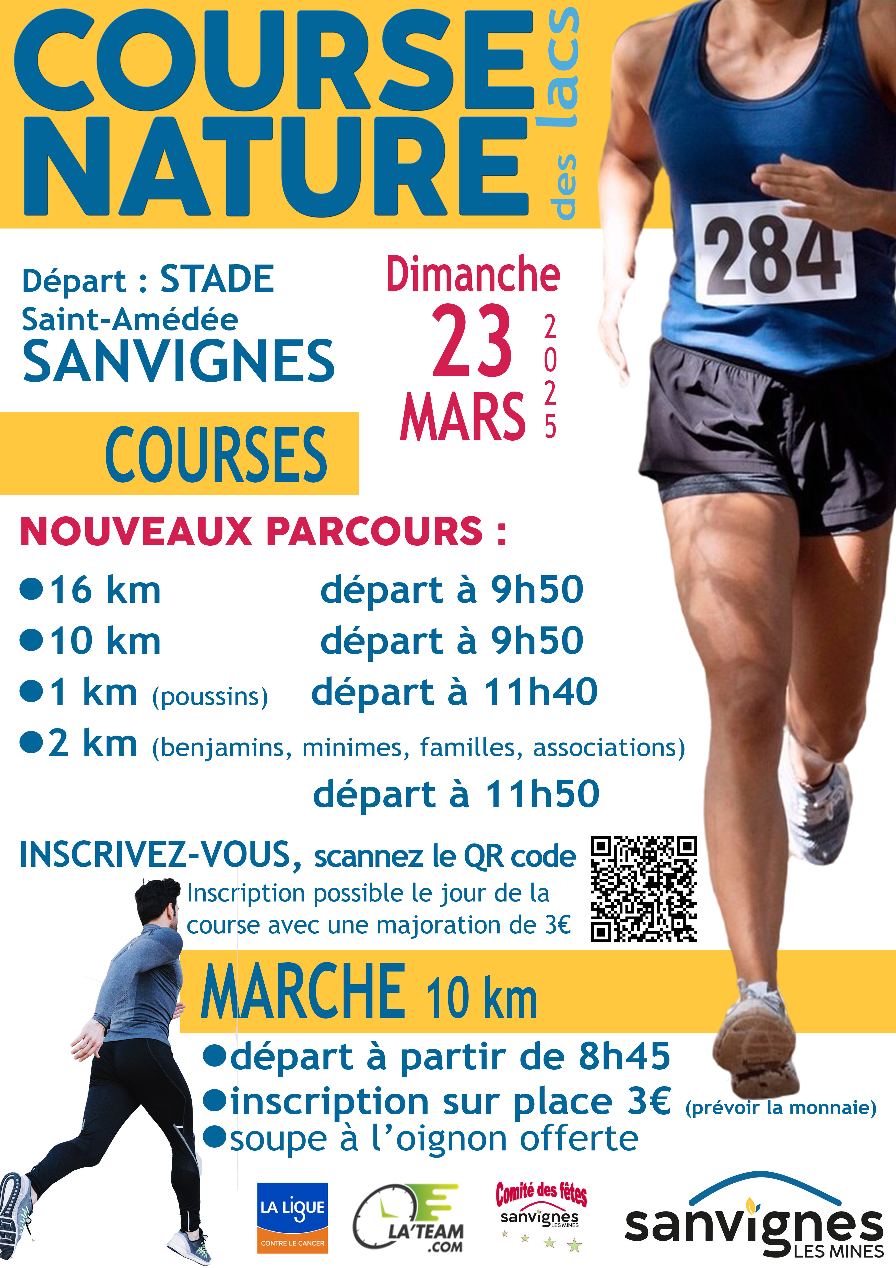 Course nature des lacs