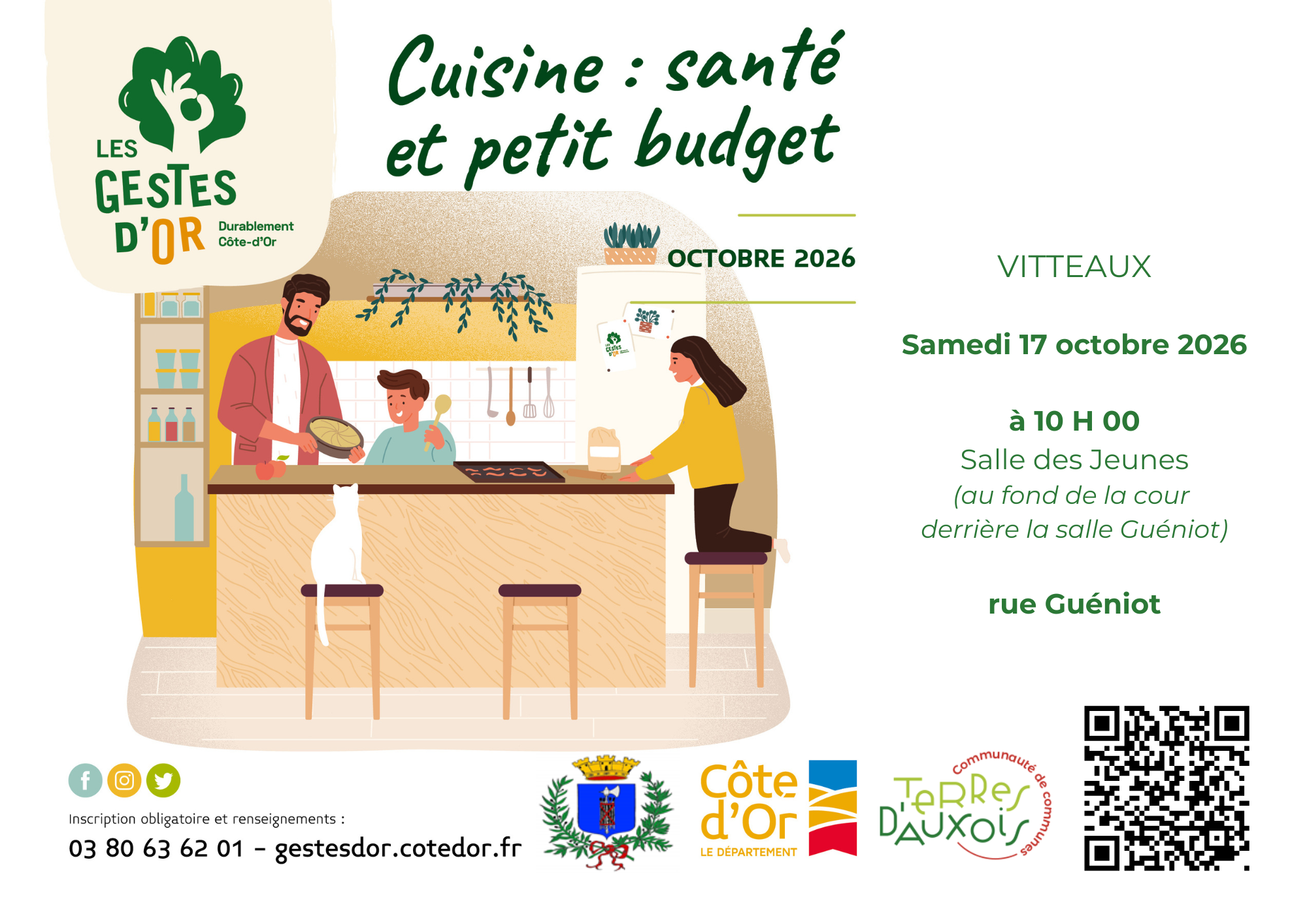 Atelier "Cuisine : santé et petit budget"