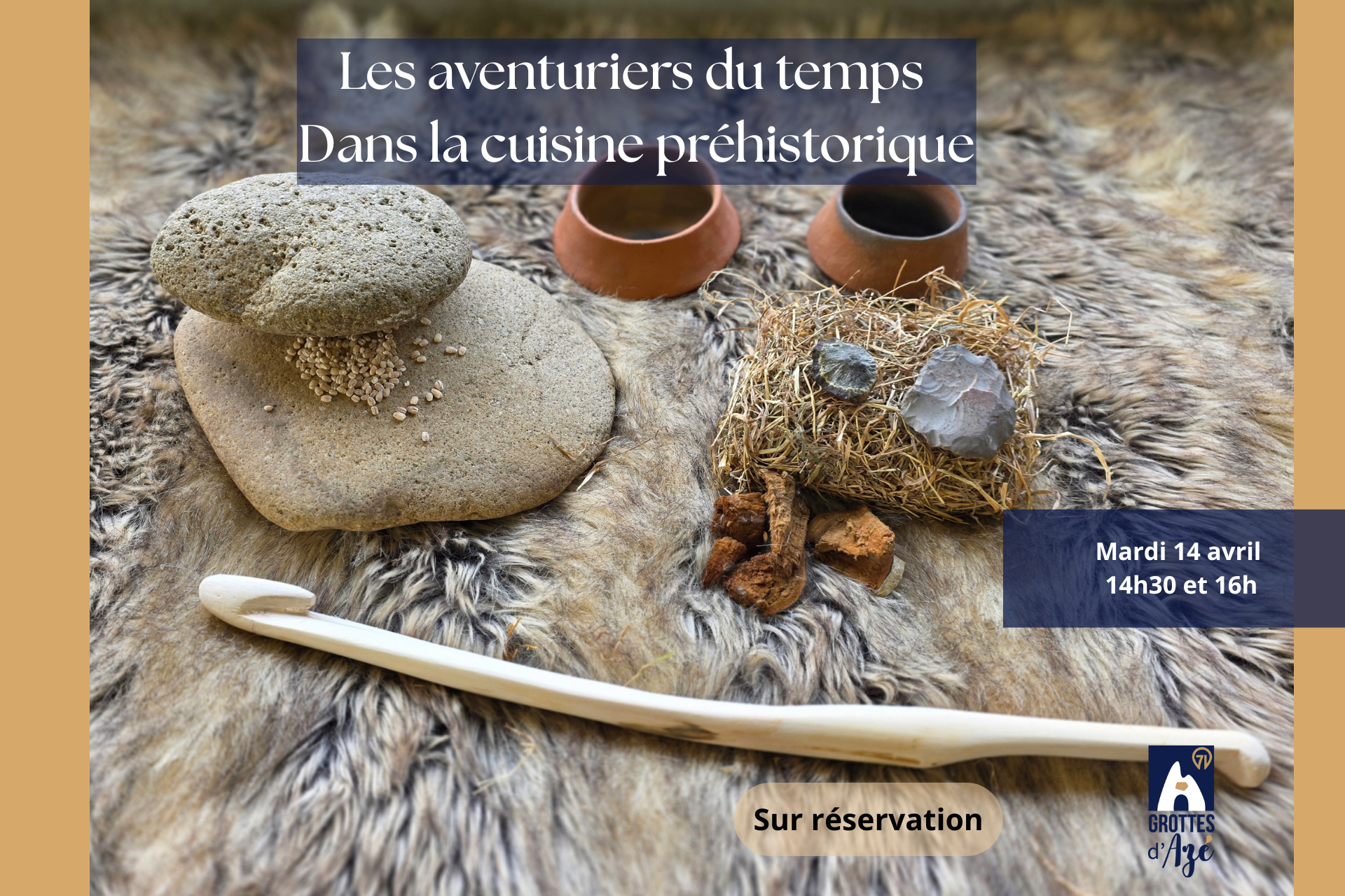 Les aventuriers du temps : Dans la cuisine préhistorique