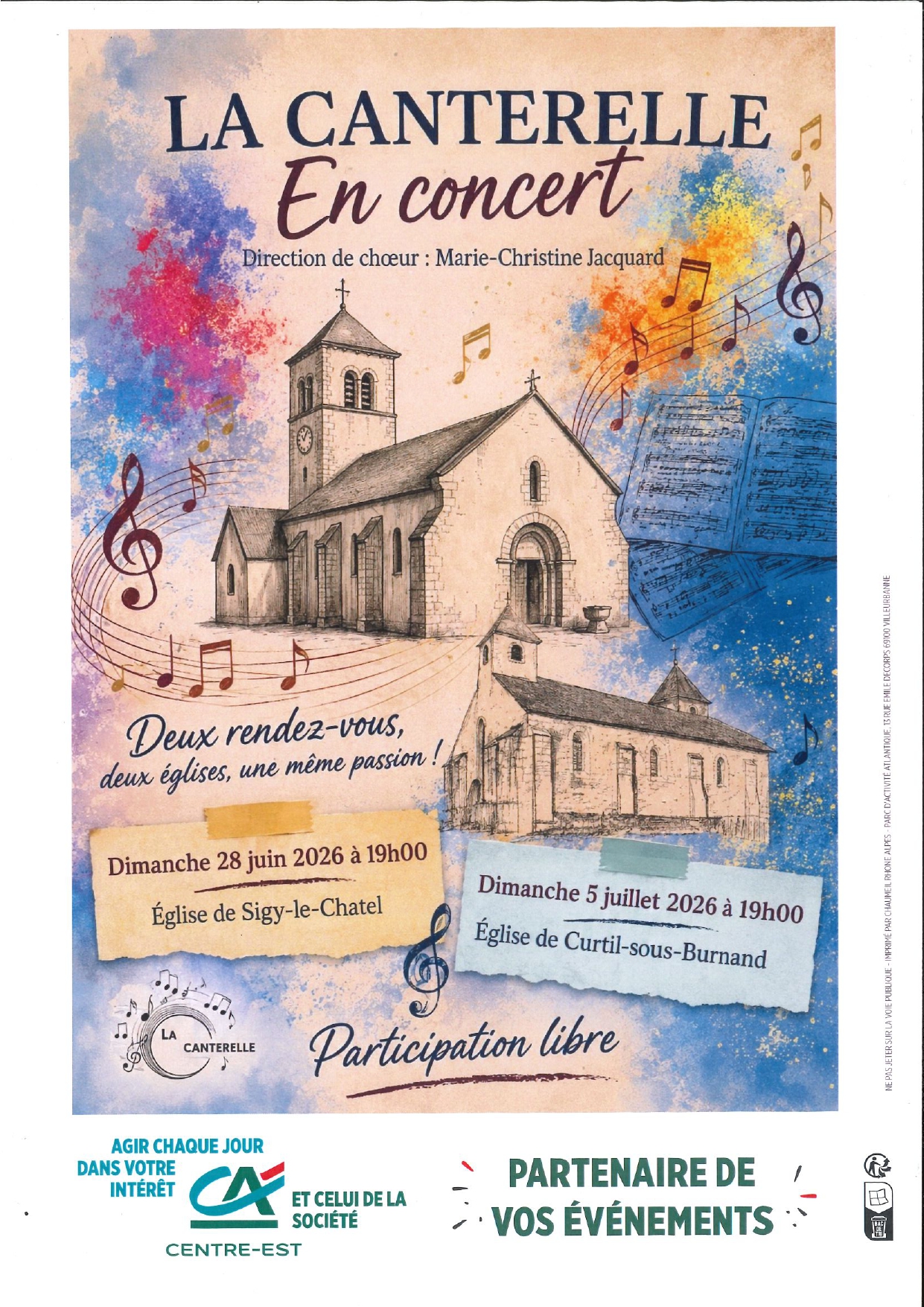 La Canterelle en concert