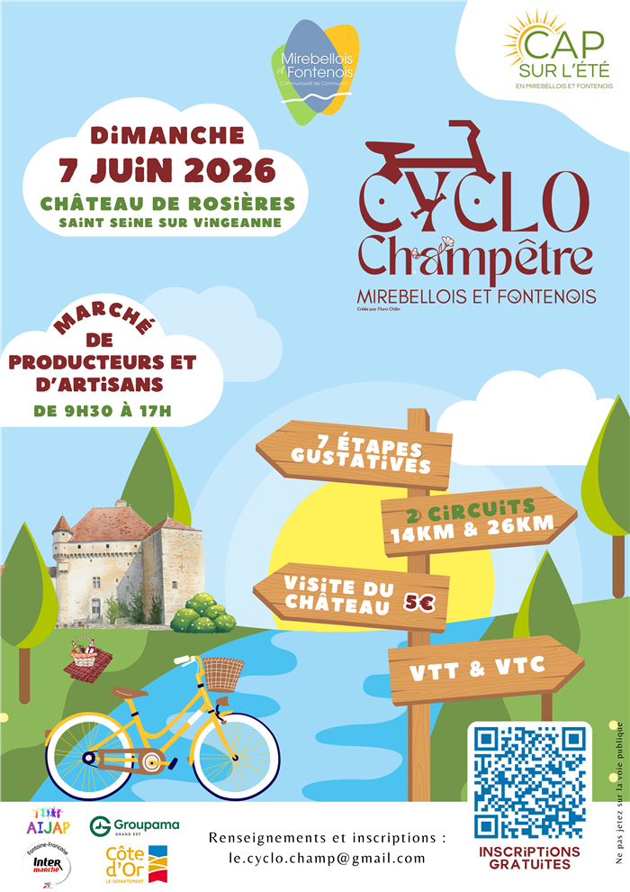 Cyclo Champêtre en Mirebellois et Fontenois