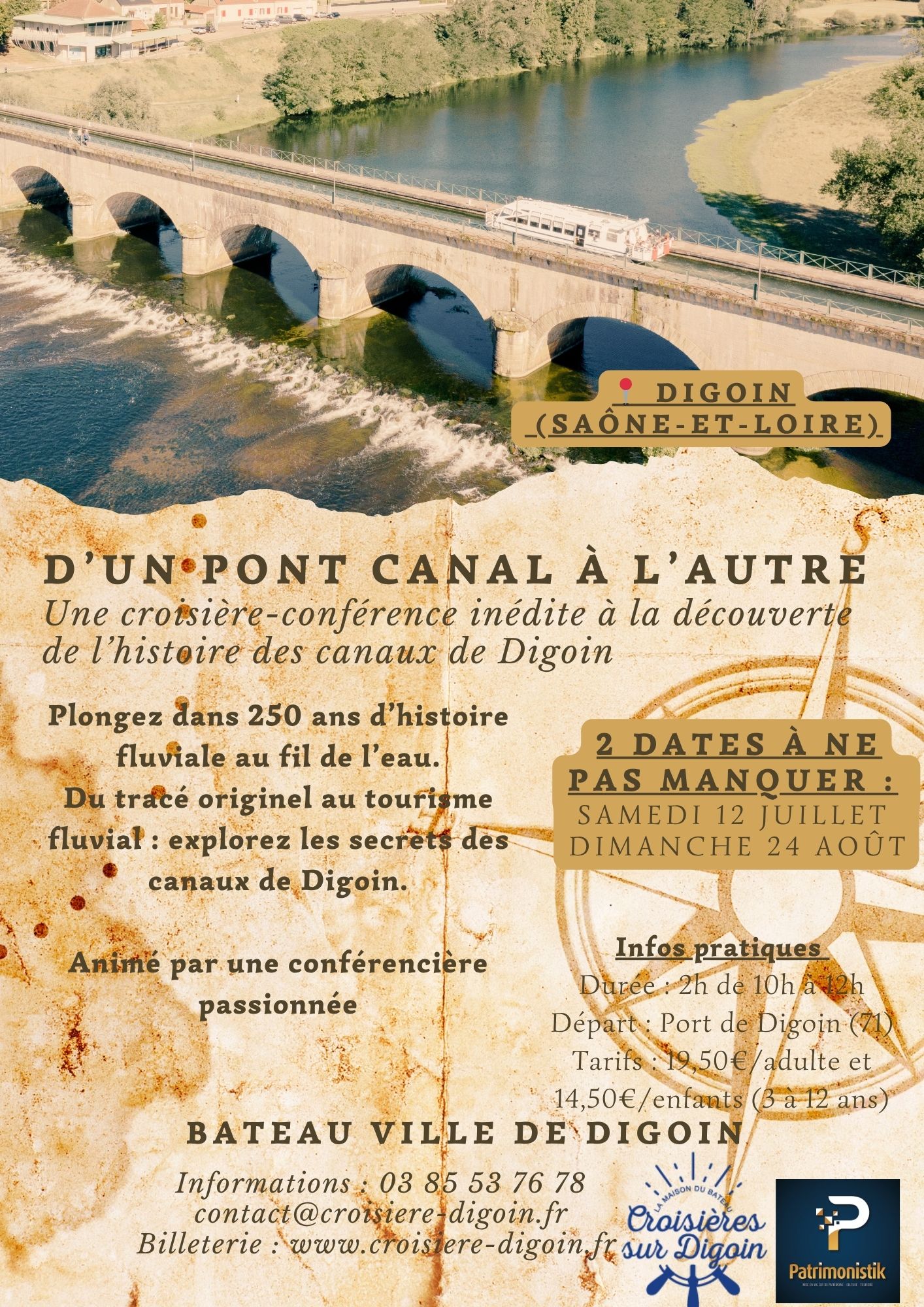 affiche croisière conférence