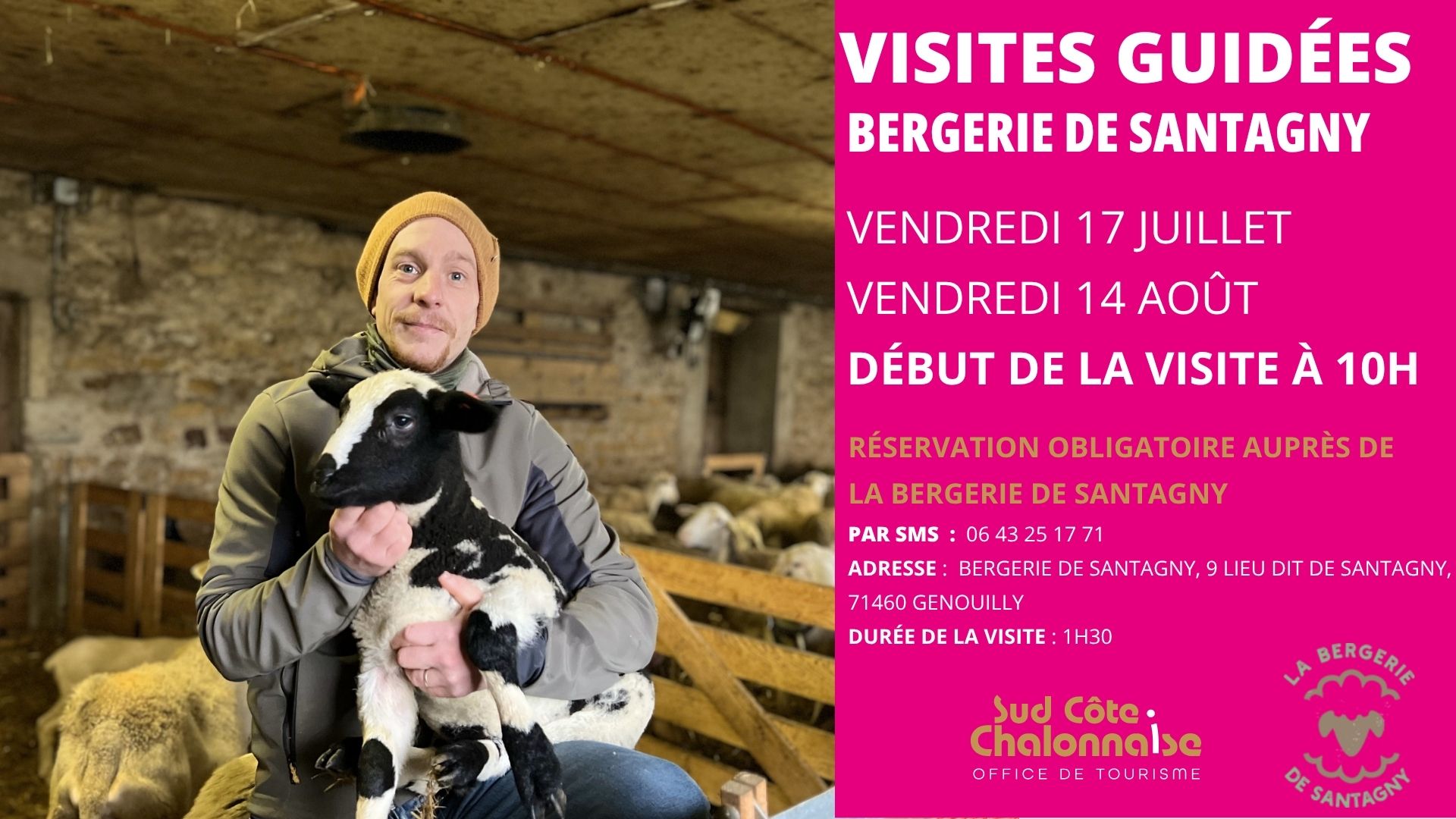 Visites de la Bergerie de Santagny